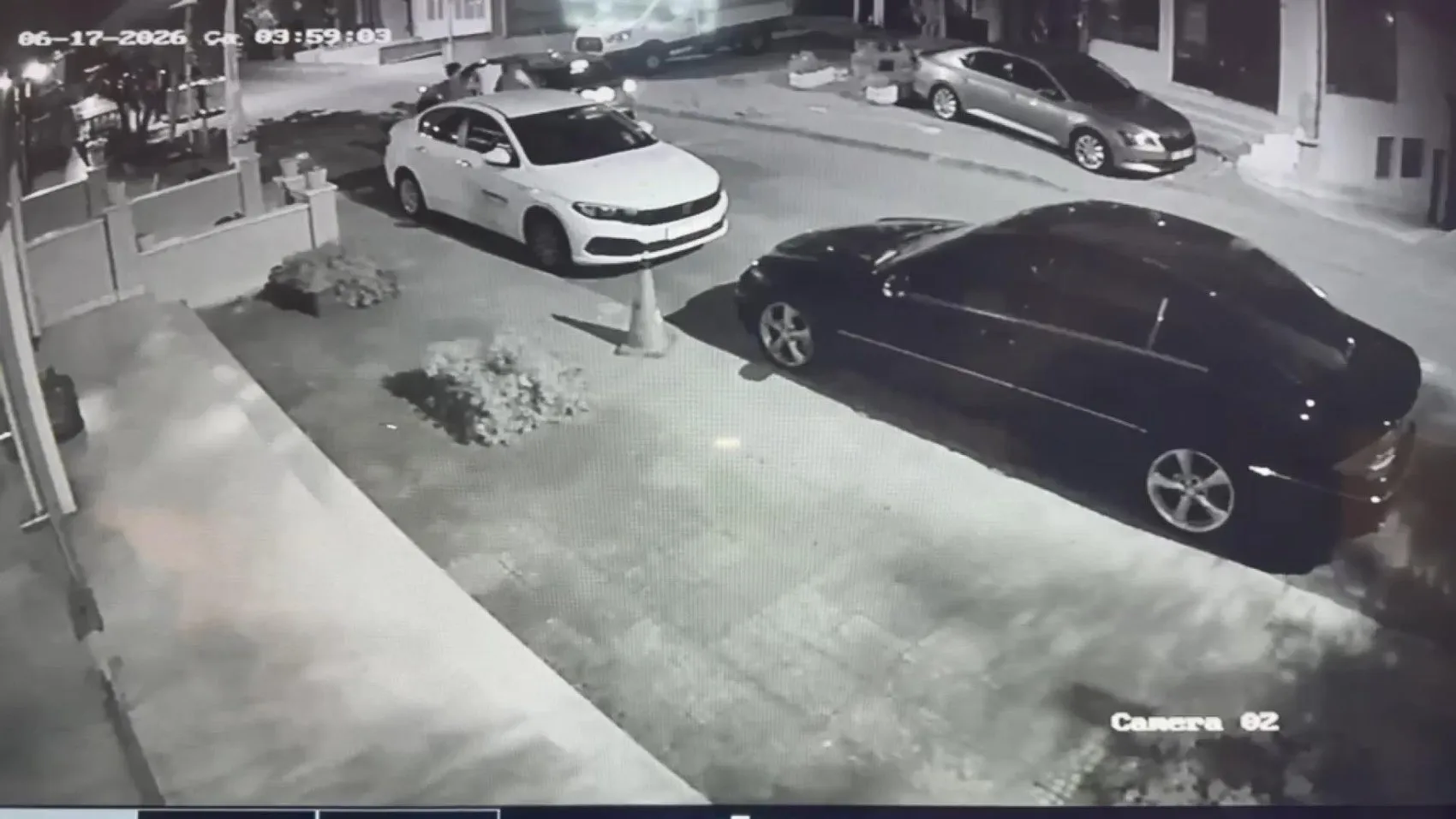 İBB yöneticisinin kaçırılma anı güvenlik kameralarına yansıdı