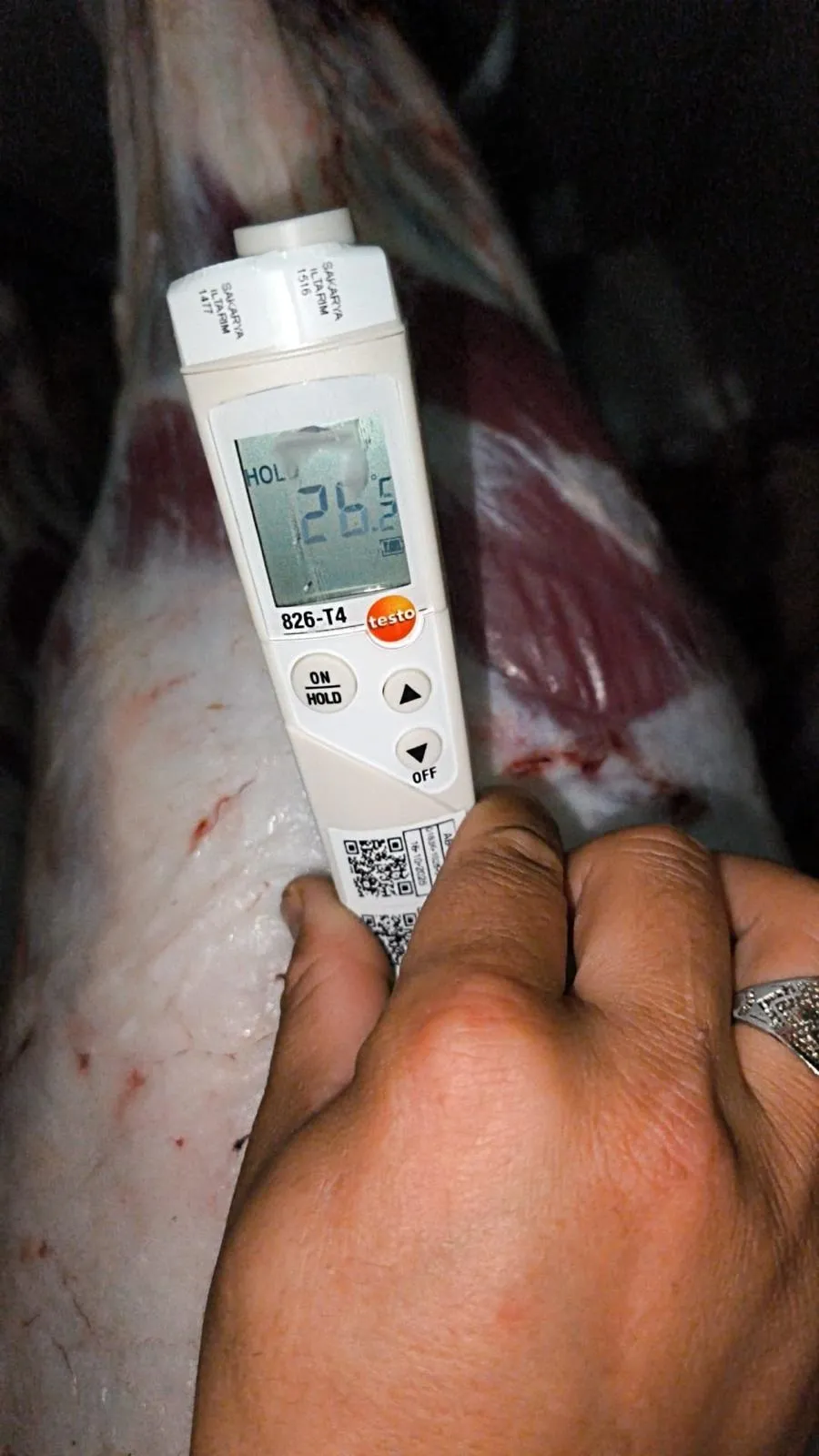 Sakarya yolunda yakalanan 1,8 ton kaçak ete imha kararı