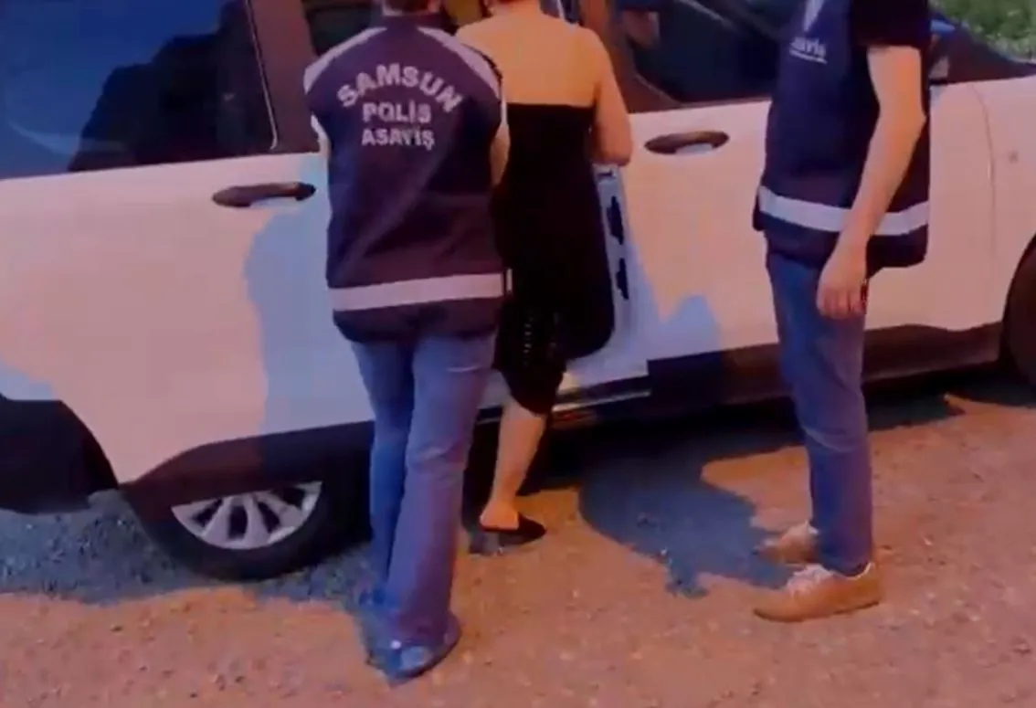 Samsun'da masaj salonunda telsizli fuhuş ağı çökertildi