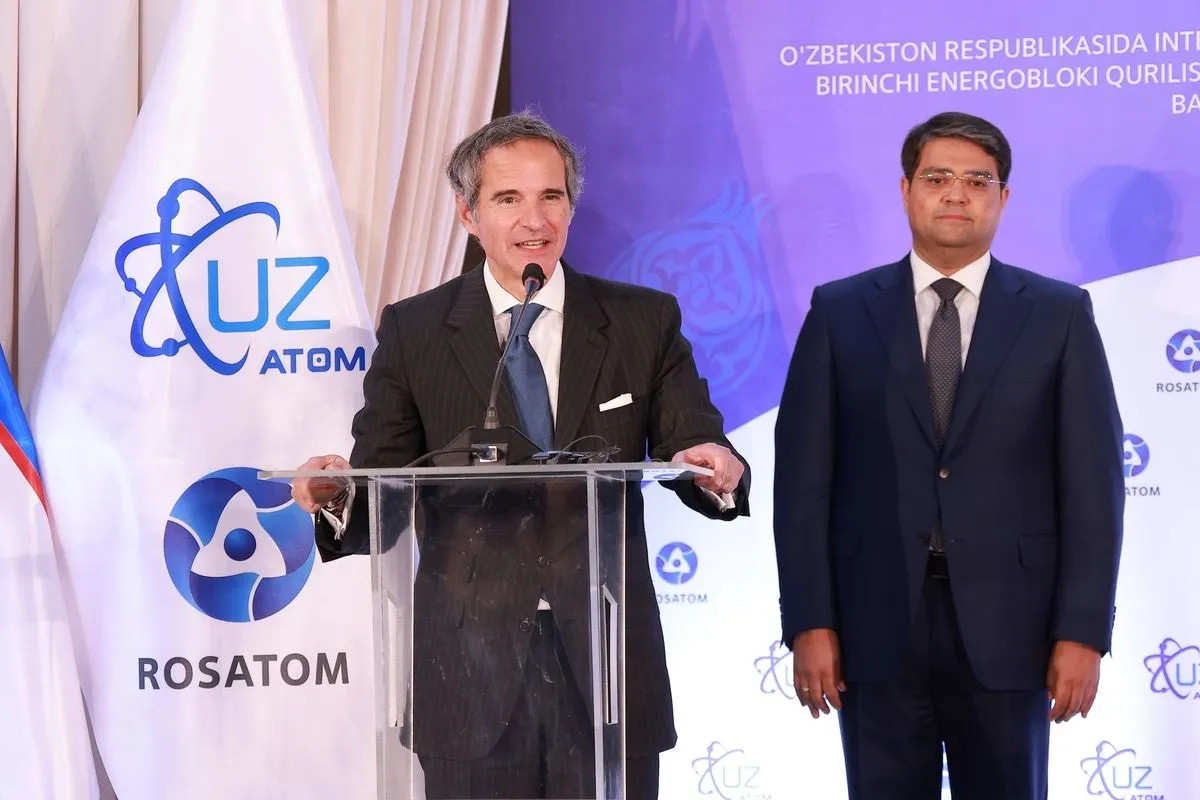 Özbekistan nükleer santral kurmak için ilk betonu döktü