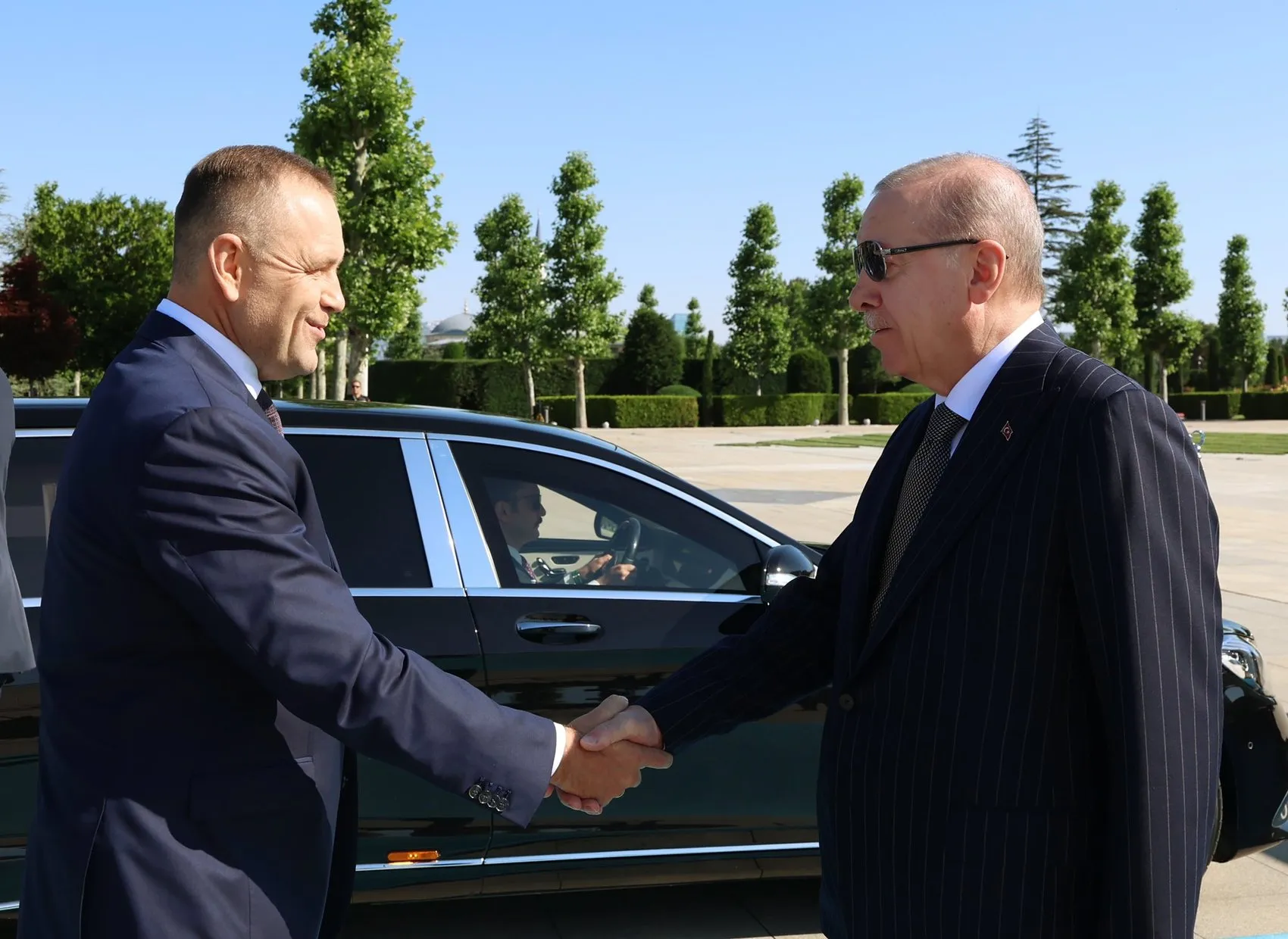 Erdoğan Polonyalı mevkidaşını Beştepe’de ağırladı