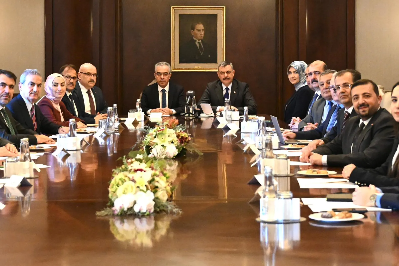 Bakan Çiftçi ve Mehmet Uçum Ankara'da güvenlik gündemiyle toplandı