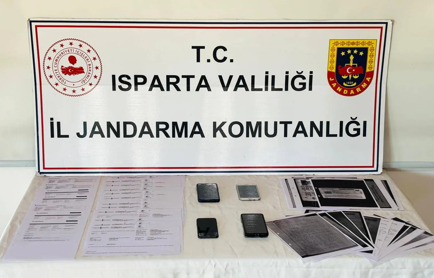 Isparta merkezli büyük vurgun operasyonu