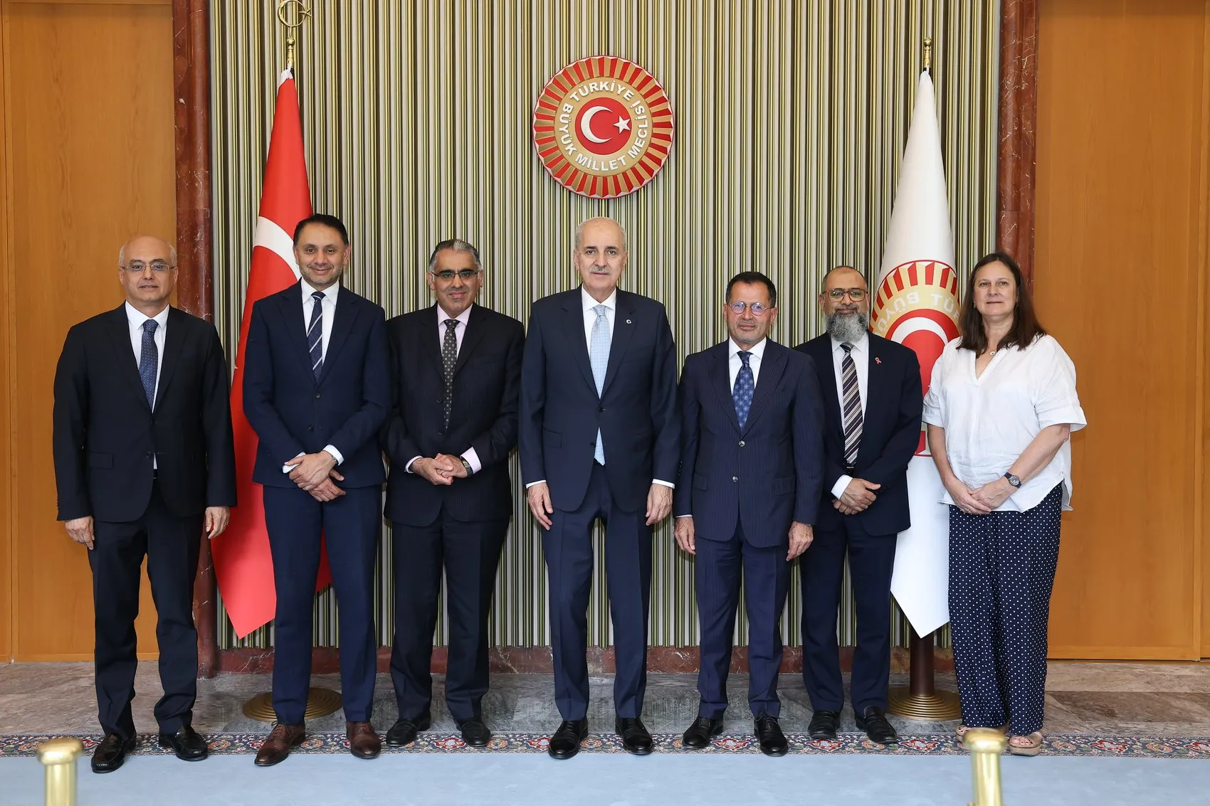 Kurtulmuş İngiliz heyetle kritik zirvede buluştu