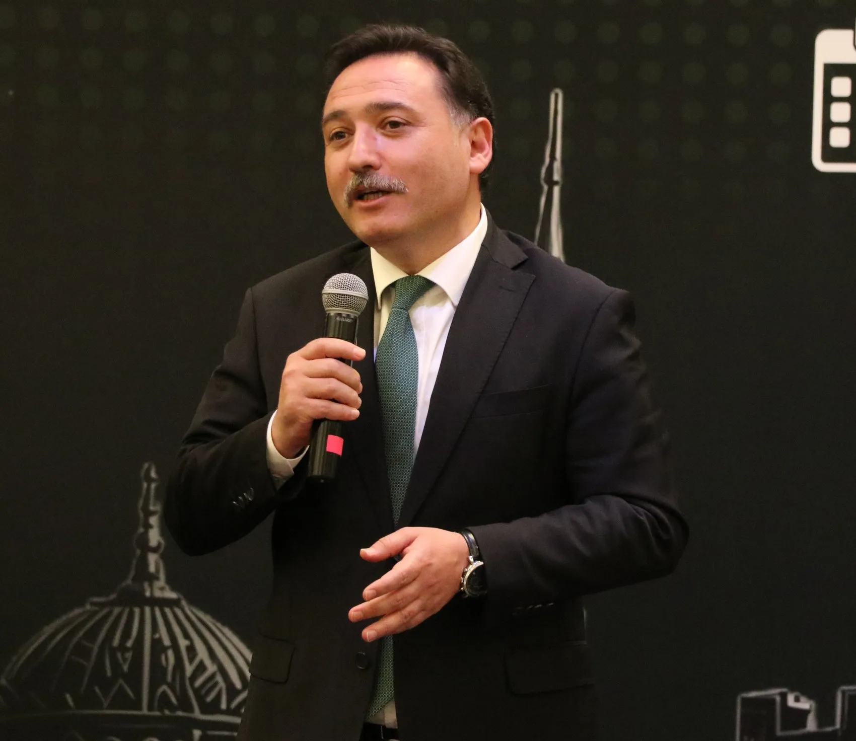 Gençler Kayseri'de güvenlik ve terörsüz Türkiye için toplandı