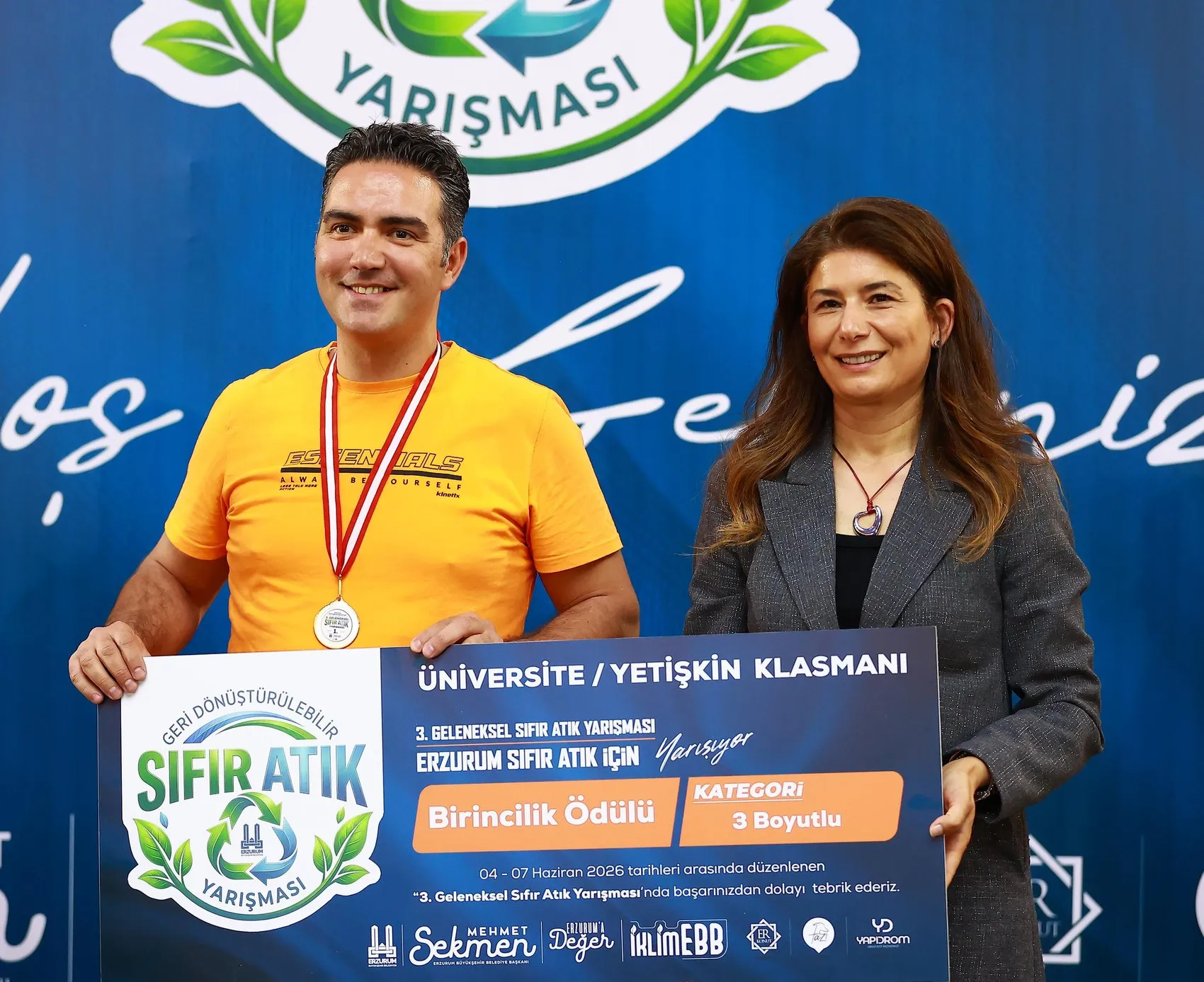 Erzurum’da çevre dostu projeler ödüllerini kaptı