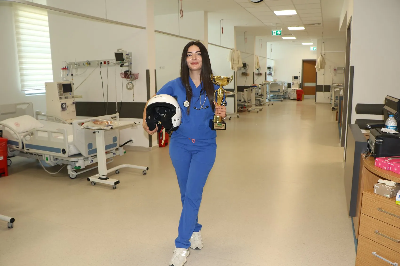 Hemşirelikten ralli pistlerine uzanan hız tutkusu