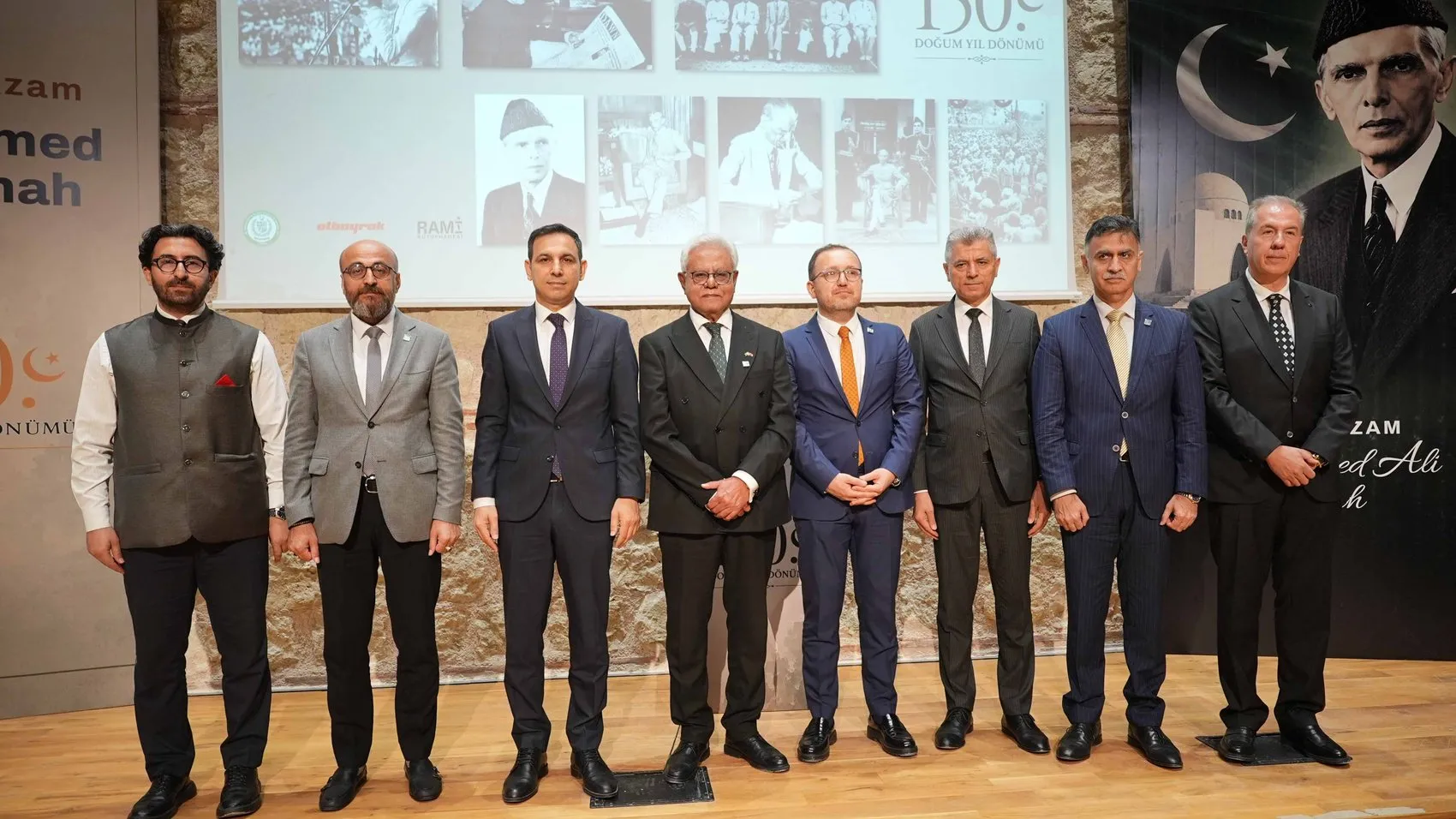 Pakistan’ın kurucu lideri Cinnah Rami Kütüphanesi’nde anılıyor