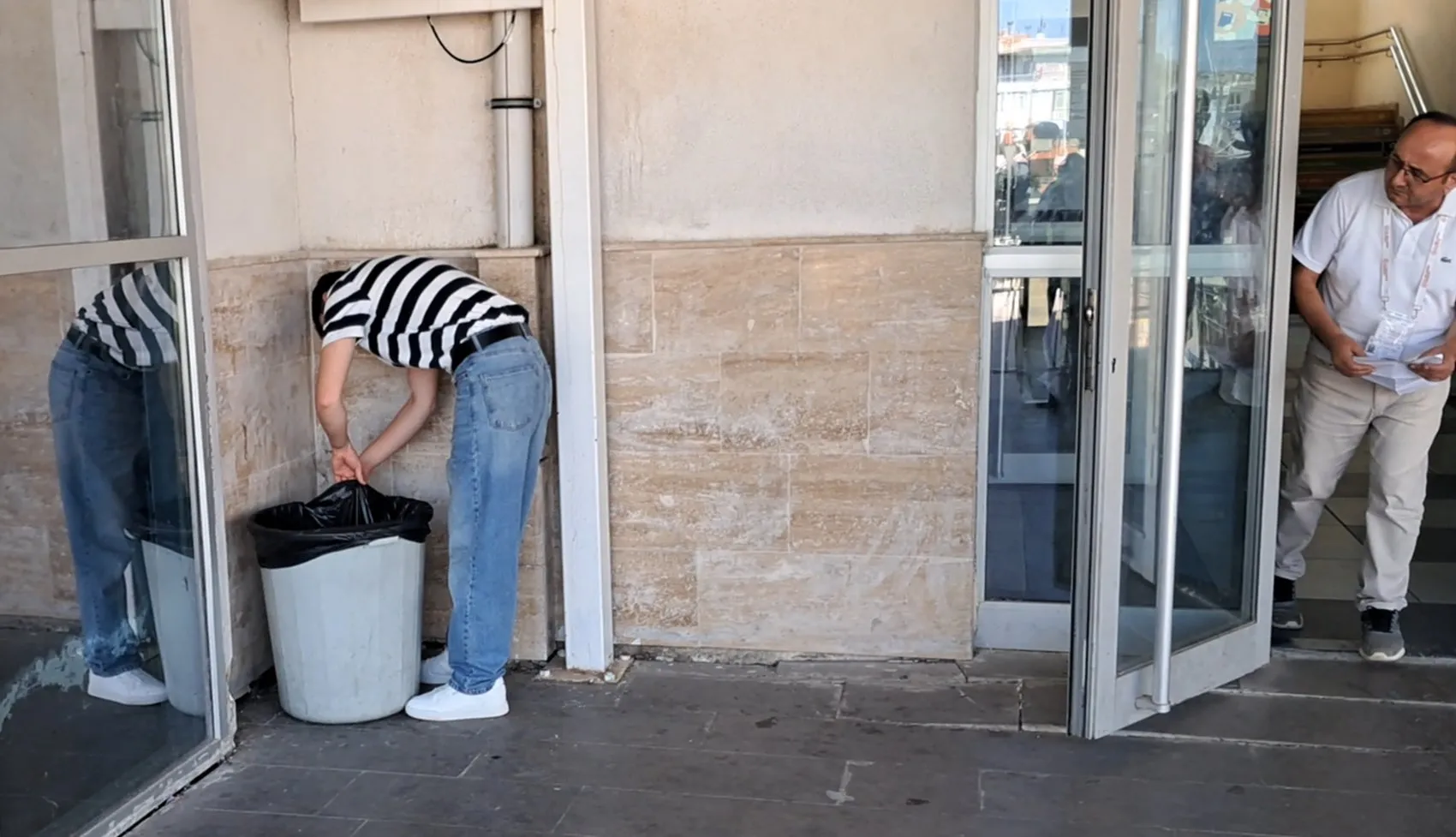 Sınav kapısında son saniye telaşı