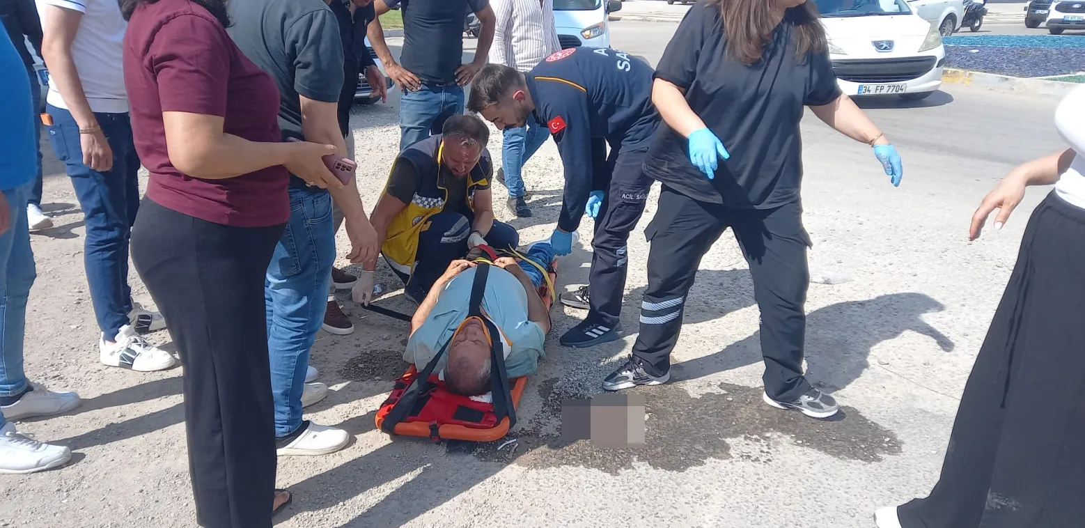 Aksaray’da motosiklet kazası sonrası sürücü kaçtı