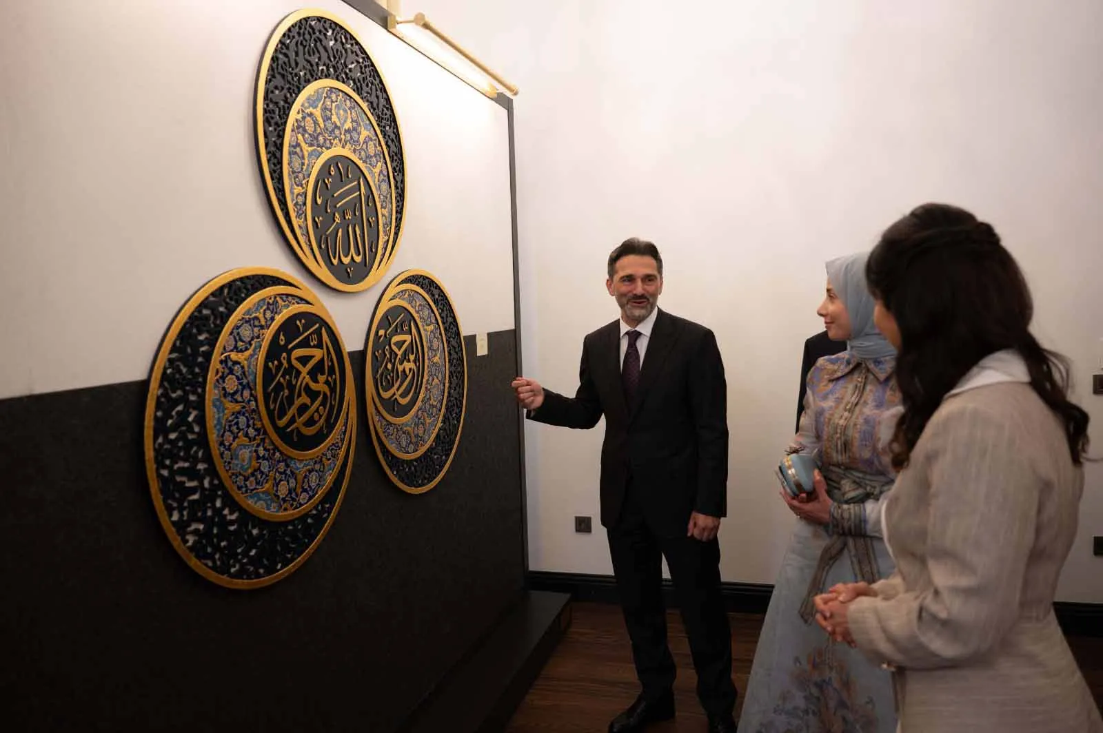 Tarihi yalıda geleneksel sanat esintisi