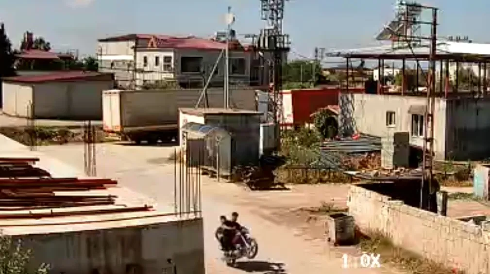 Hatay'da motosiklet şovu duvara çarpınca hüsranla bitti