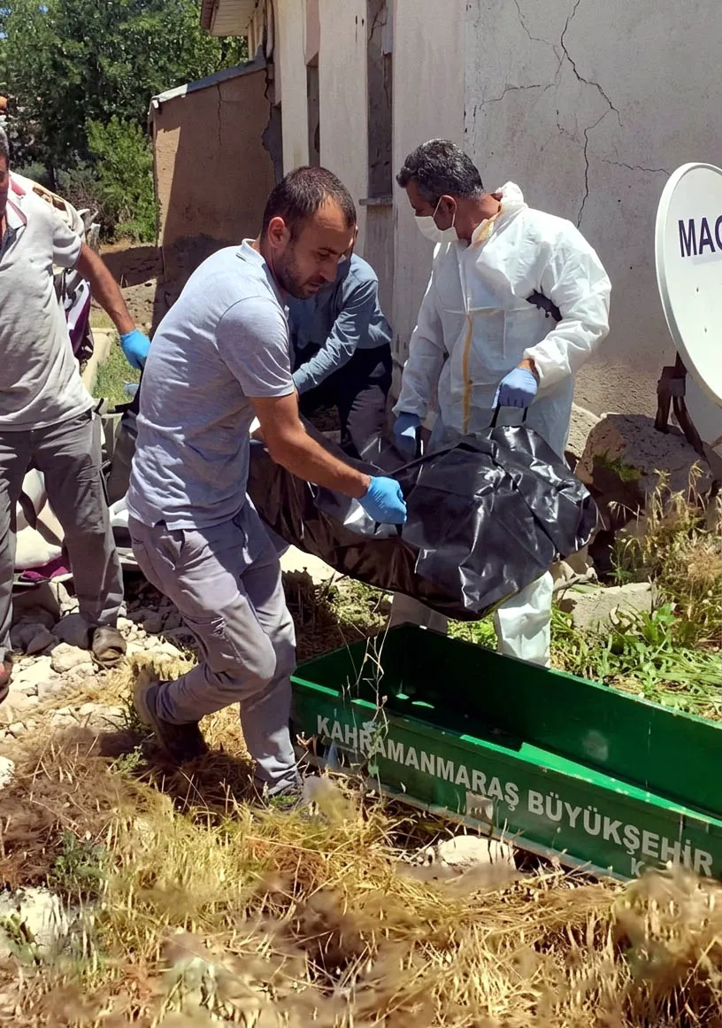 Kahramanmaraş'ta yalnız yaşayan adam evinin bahçesinde ölü bulundu