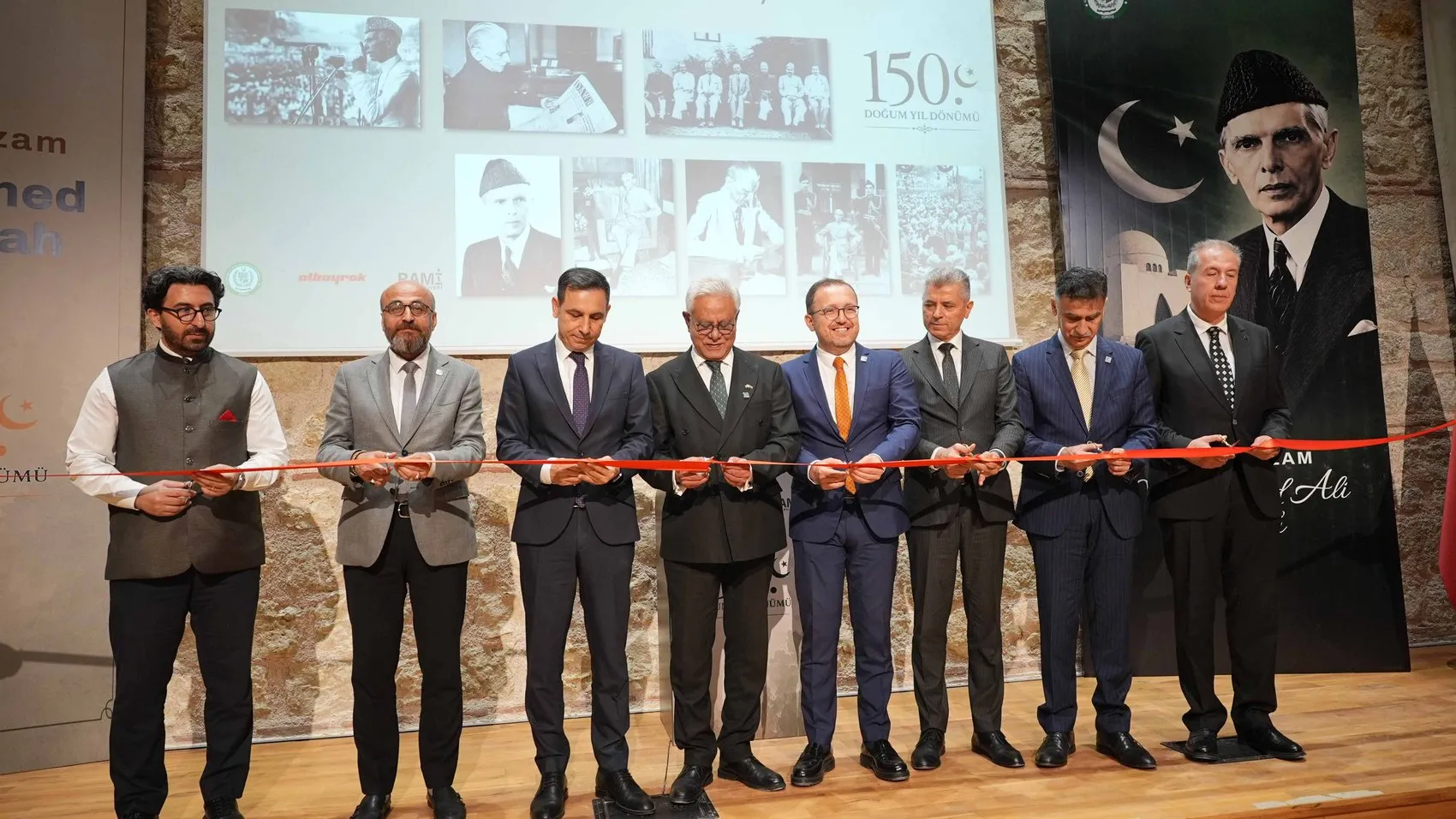 Pakistan’ın kurucu lideri Cinnah Rami Kütüphanesi’nde anılıyor
