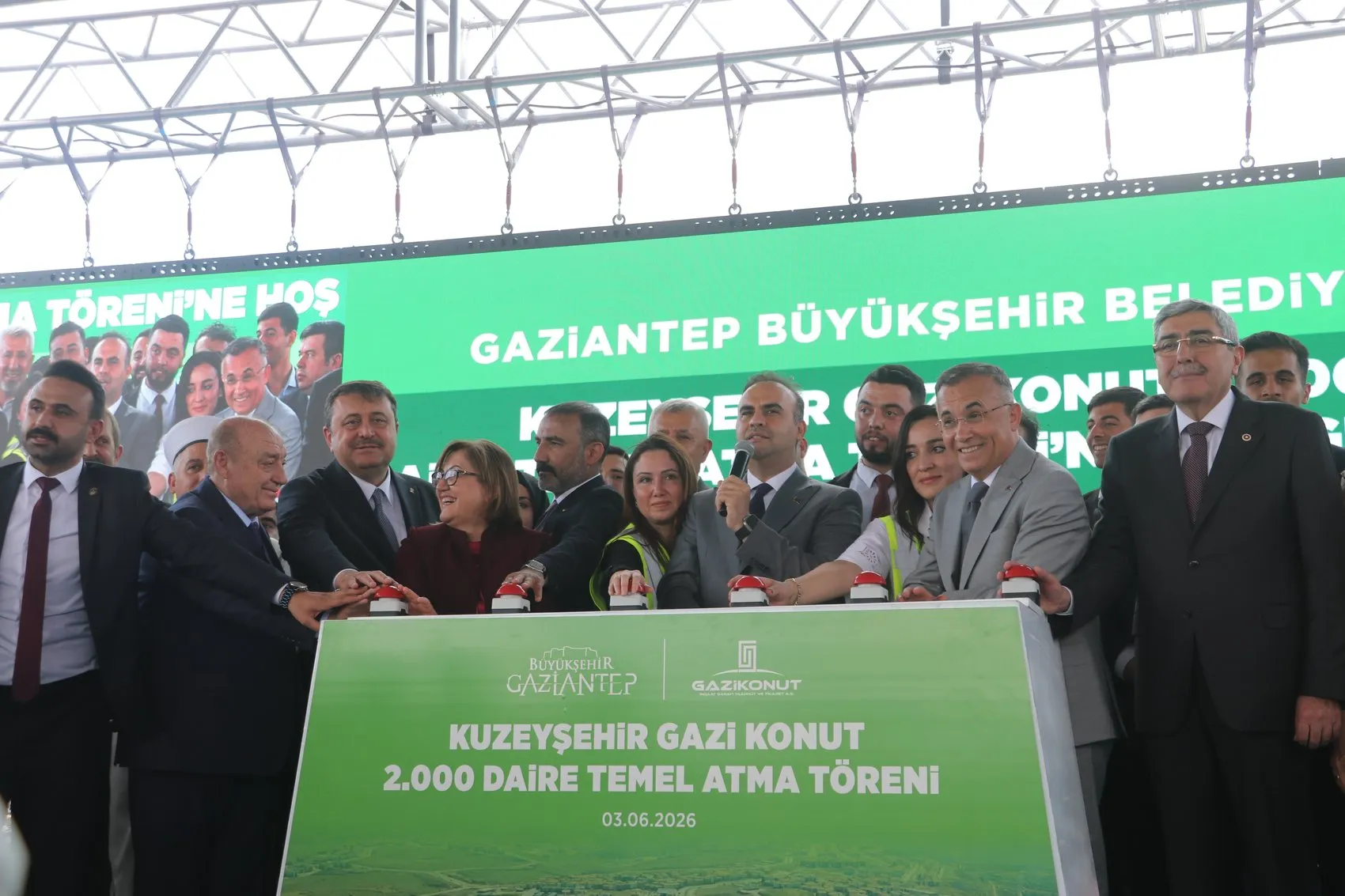 Gaziantep’te dev konut projesinde ikinci etap başlıyor