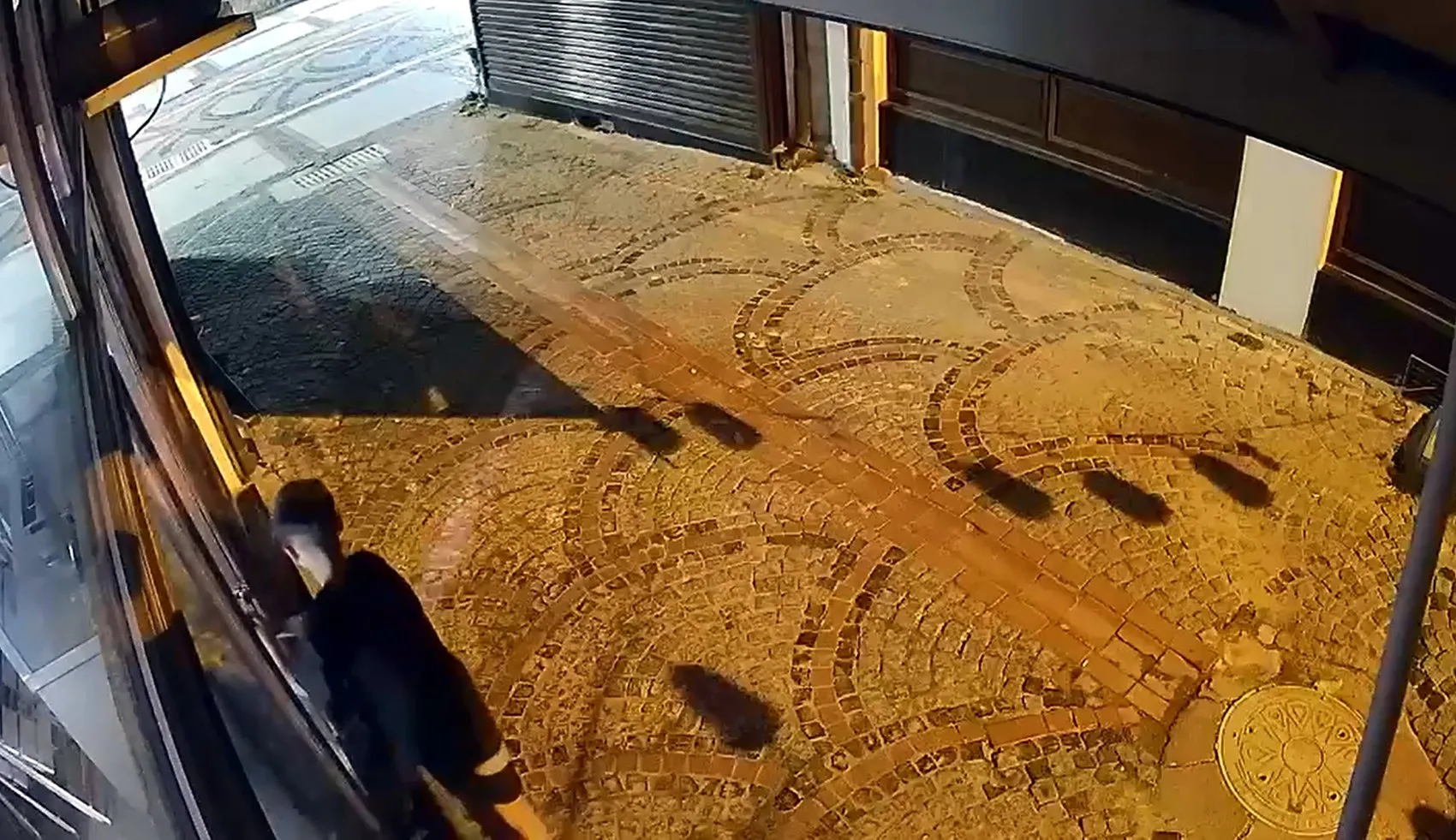Edirne’de gece yarısı dükkan soyan iki çocuk kamerada