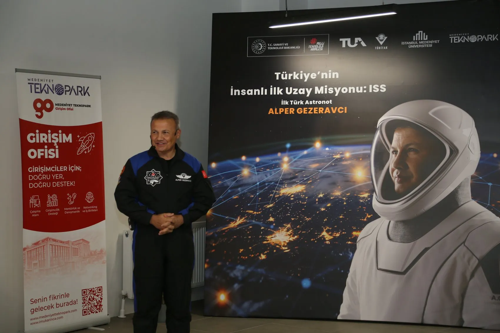 Alper Gezeravcı gençlere uzay vizyonunu anlattı