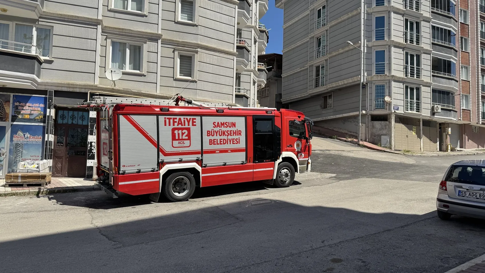 Samsun'da eve kilitlenen kadın KADES ile yardım çağırdı