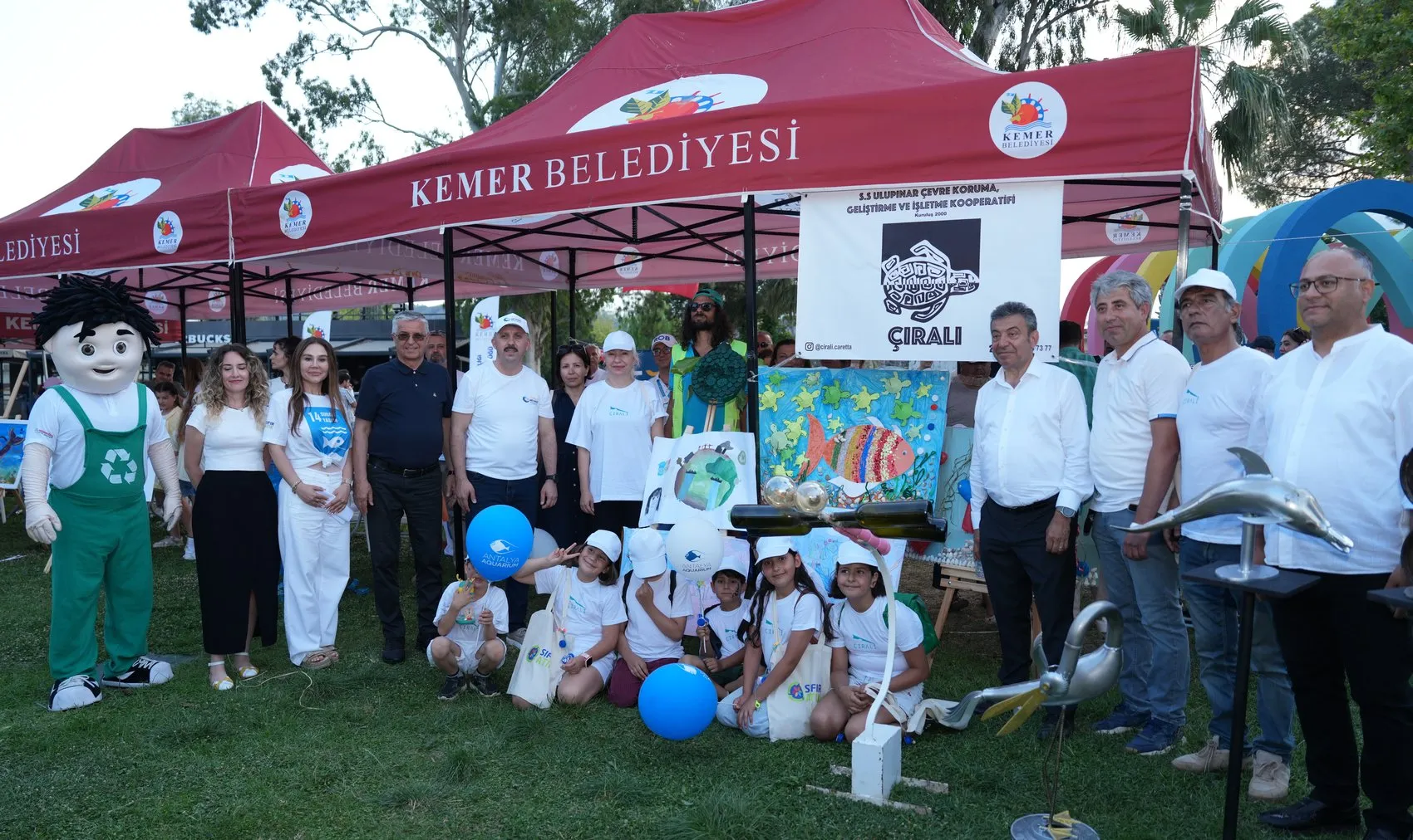Kemer'in derinliklerinde çevre seferberliği