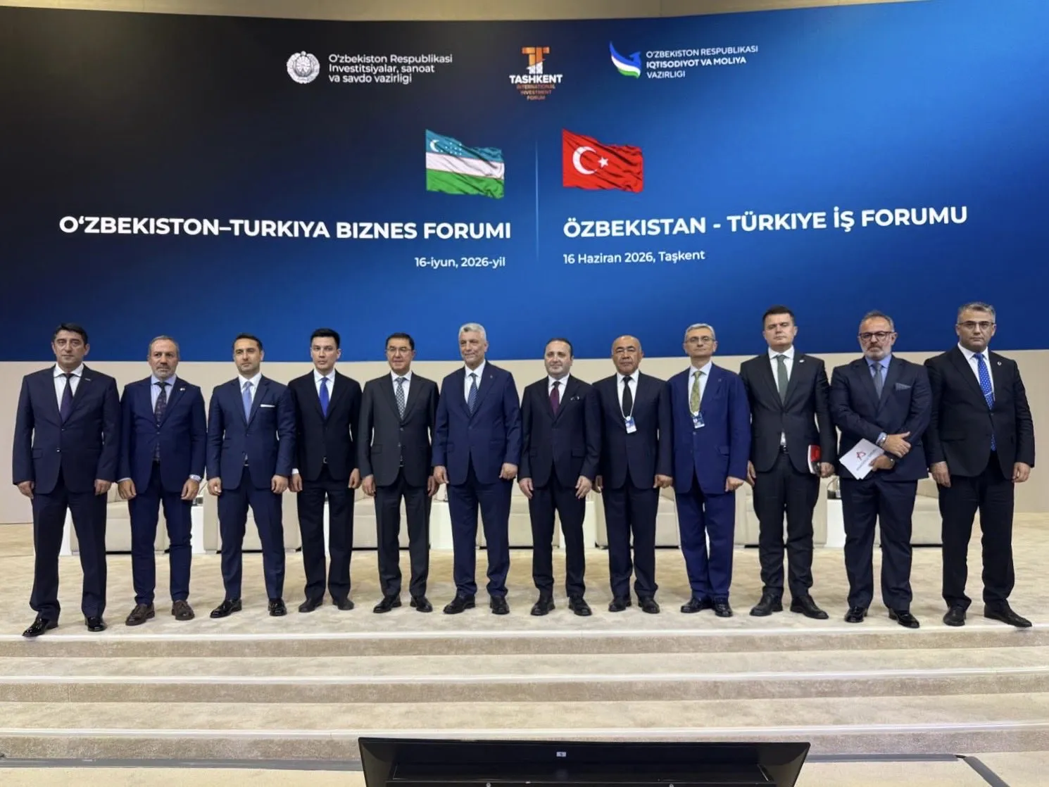 Türkiye ve Özbekistan arasında yeni yatırım dönemi başladı