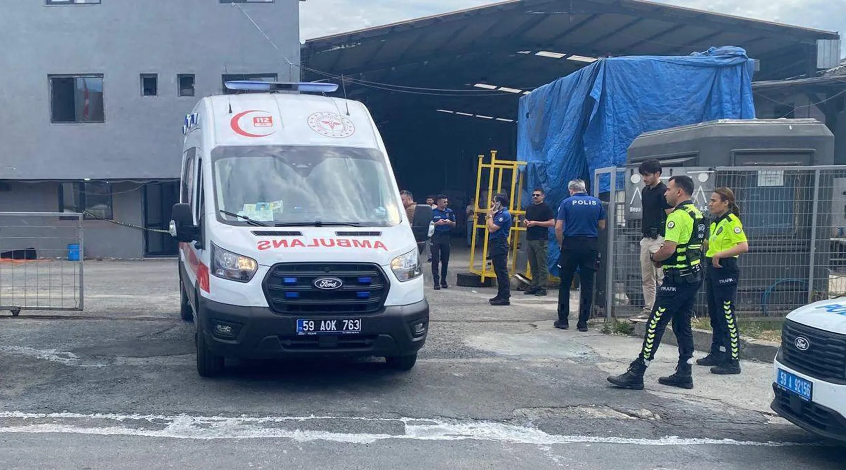 Tekirdağ'daki fabrikada alacak kavgası kanlı bitti