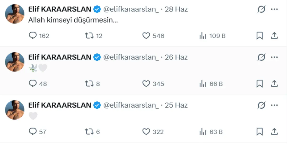 Eski hakem Elif Karaarslan tahliye oldu! İşte paylaşımı 2