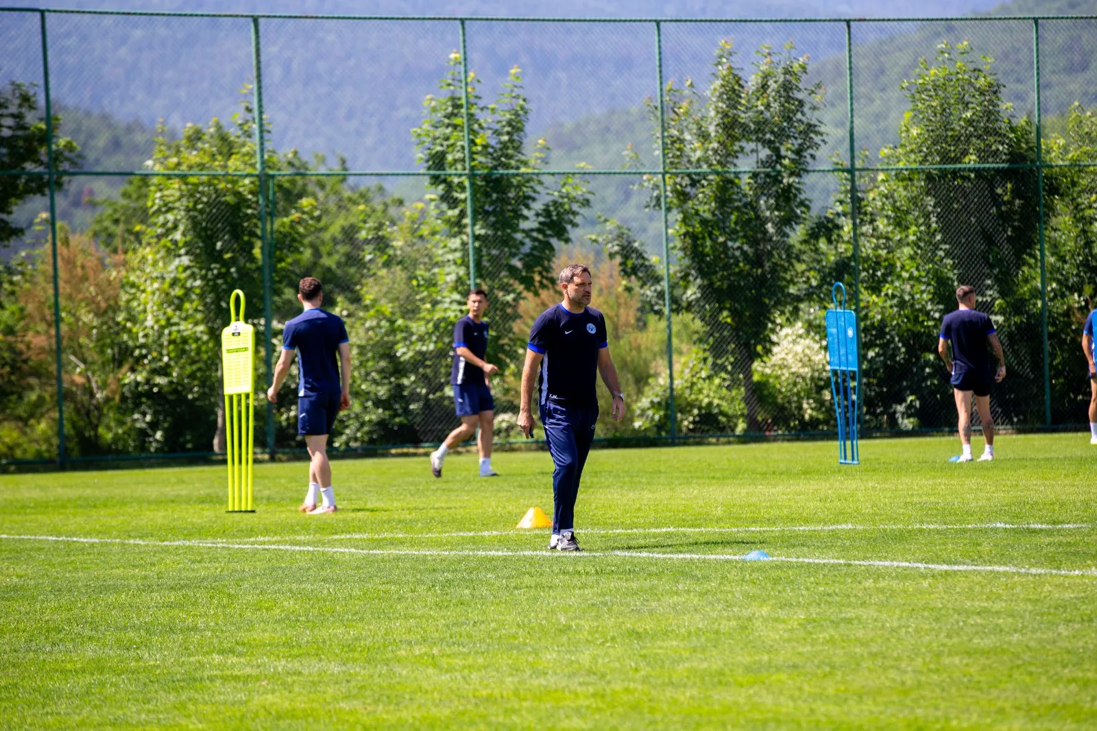 Özbek ekibi yeni sezon için rotayı Bolu'ya çevirdi