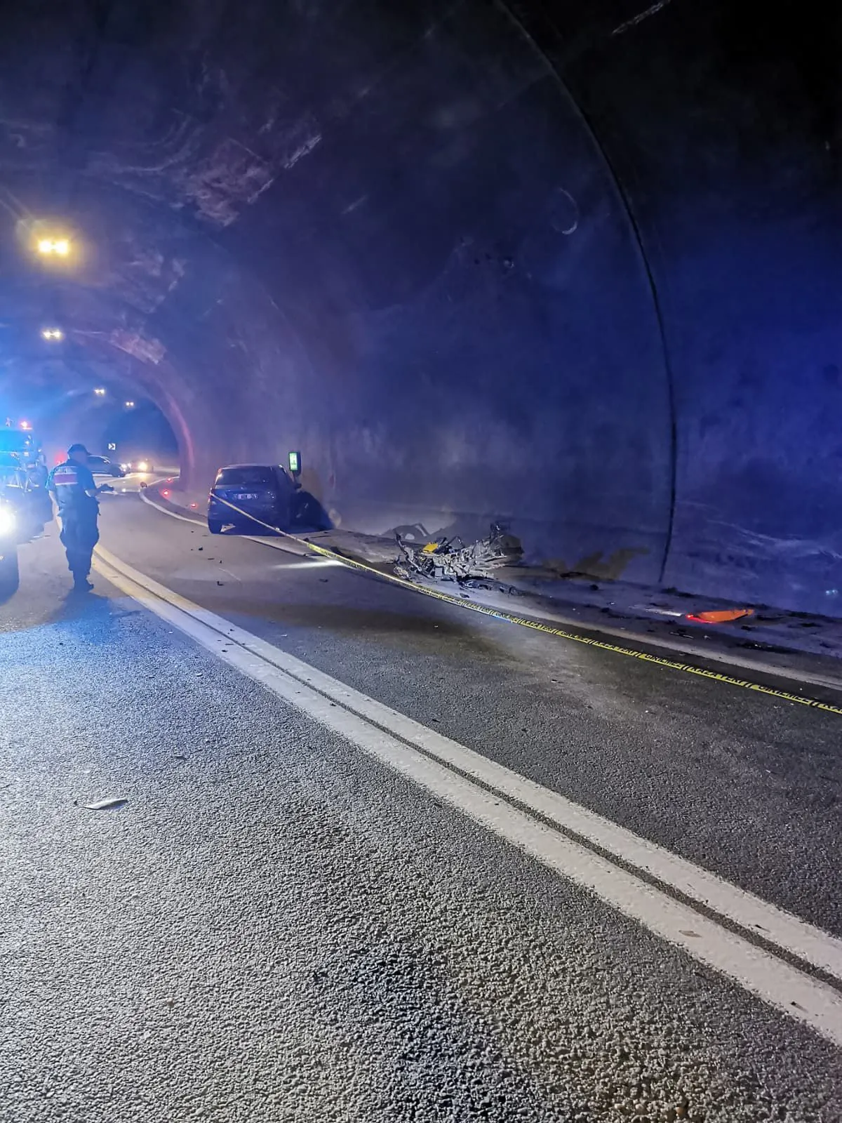 Artvin’de tünel kazası 26 yaşındaki sürücü hayatını kaybetti