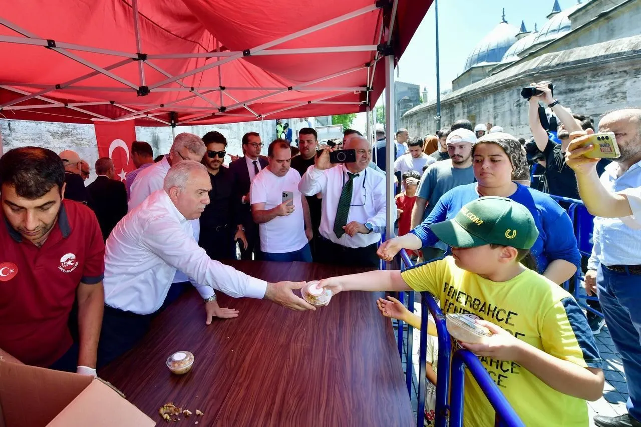 Mimar Sinan’ın 470 yıllık aşure vasiyeti bugün yerine getirildi