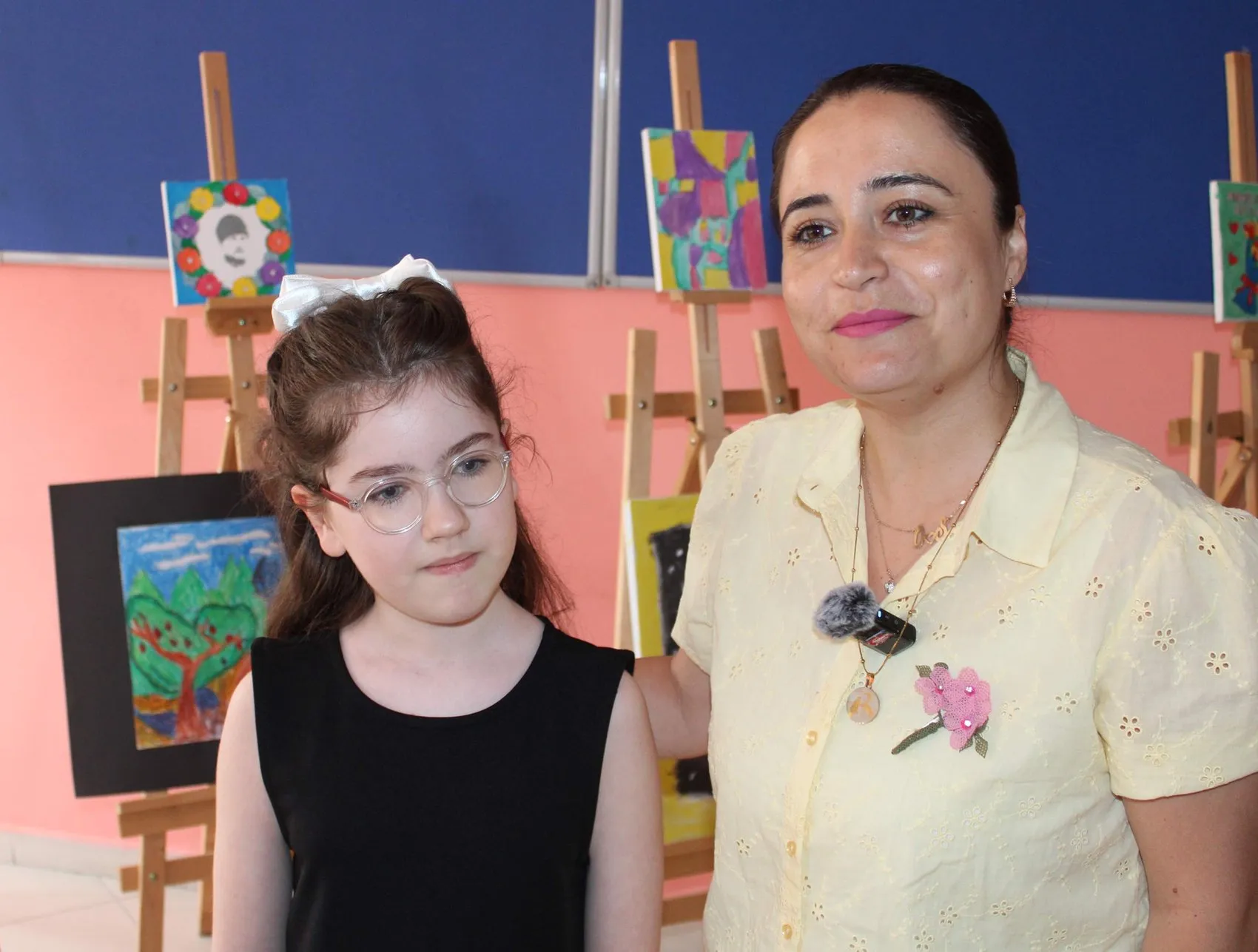 Disleksi engel tanımadı 11 yaşındaki Nuse Nur’un sanat serüveni