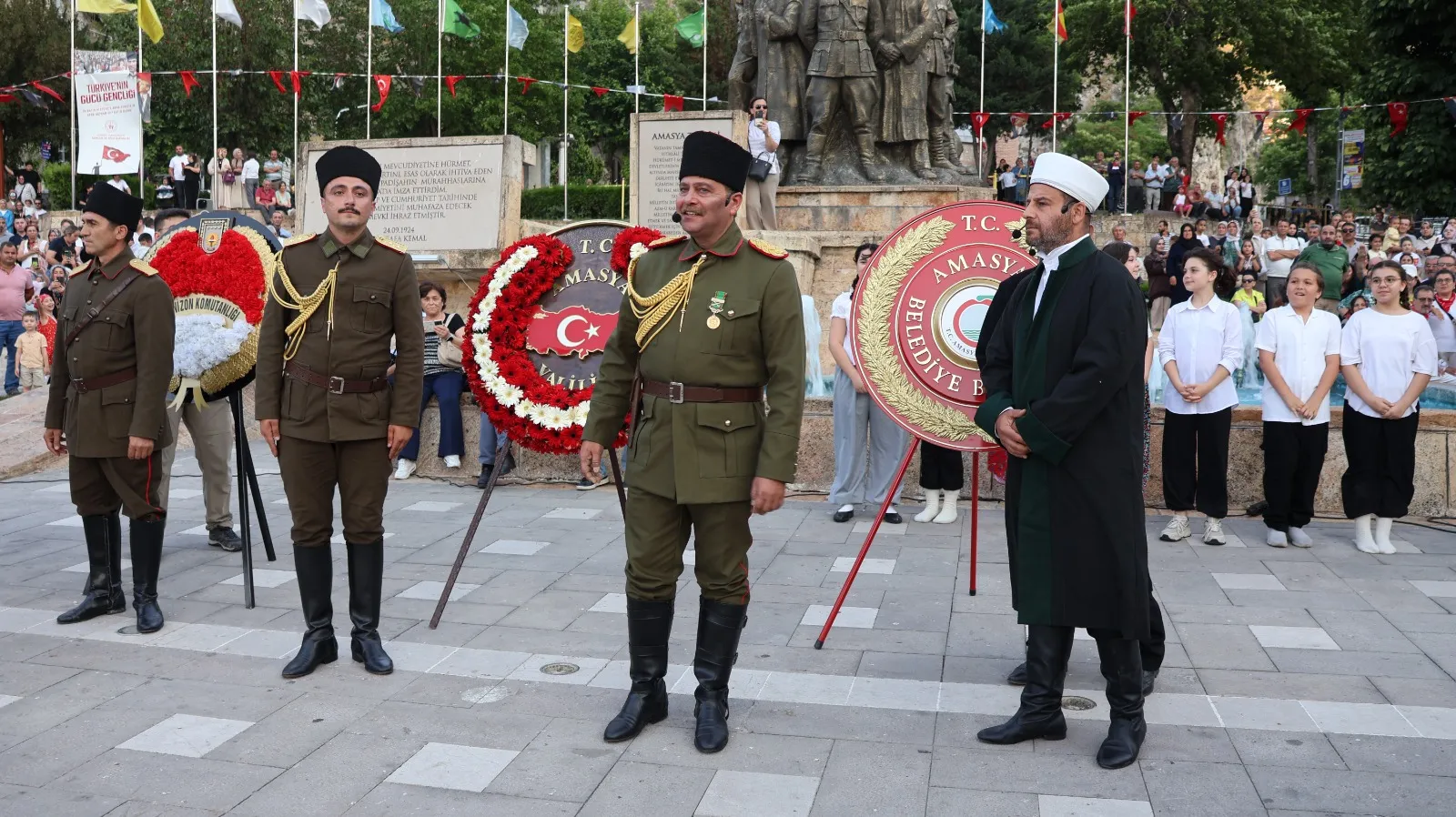 Amasya Milli Mücadele ruhunu sokaklara taşıdı