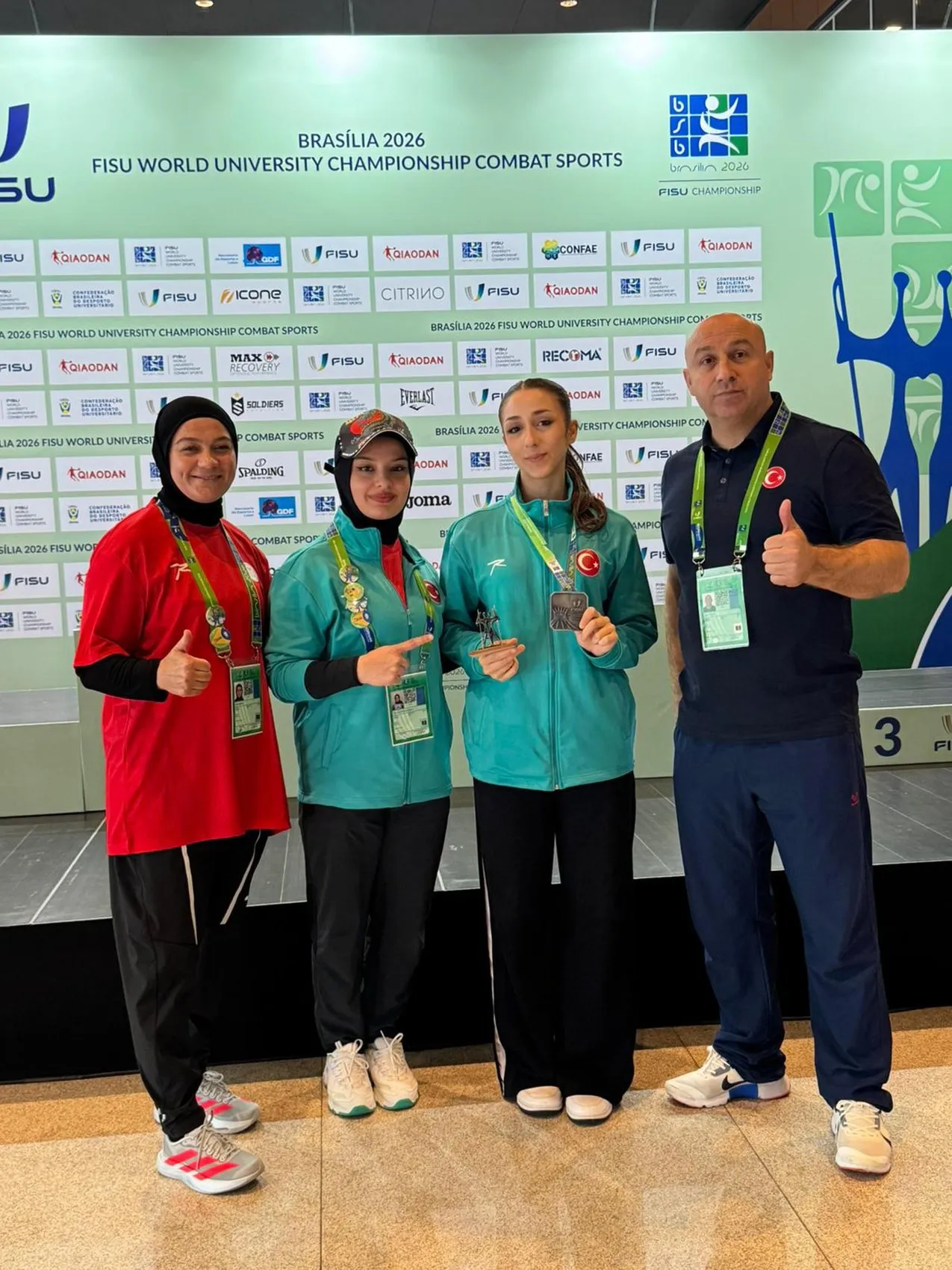 İzmirli sporcudan Brezilya’da çifte dünya ikinciliği