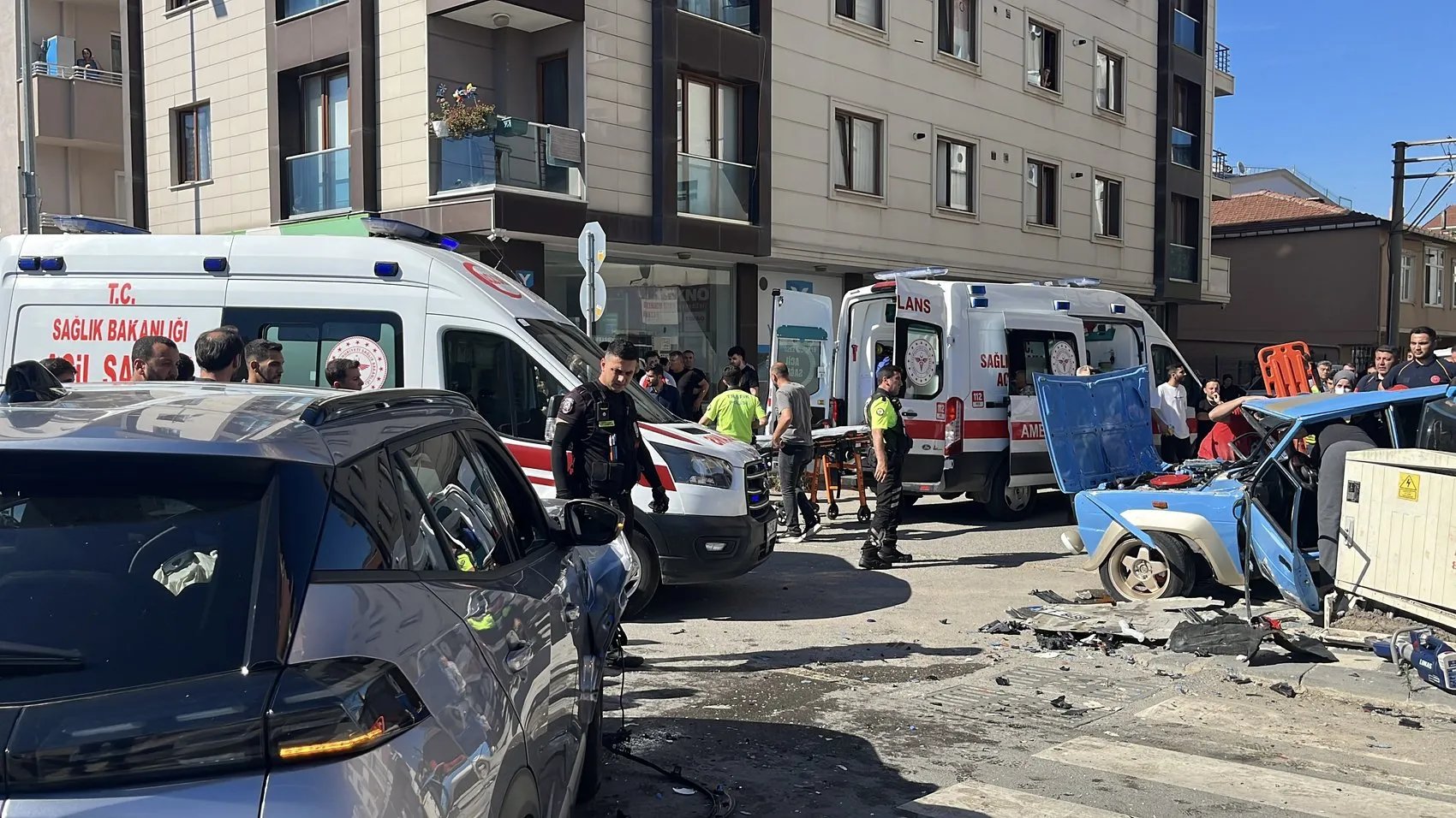 Darıca'daki feci kazada sürücü hayatını kaybetti