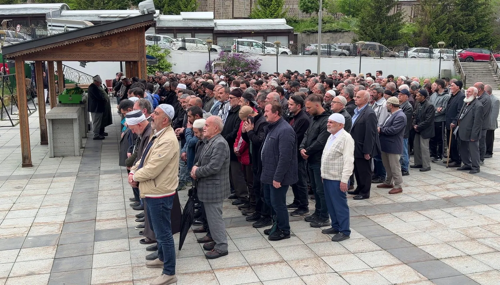 Erzurum’da yürek yakan veda