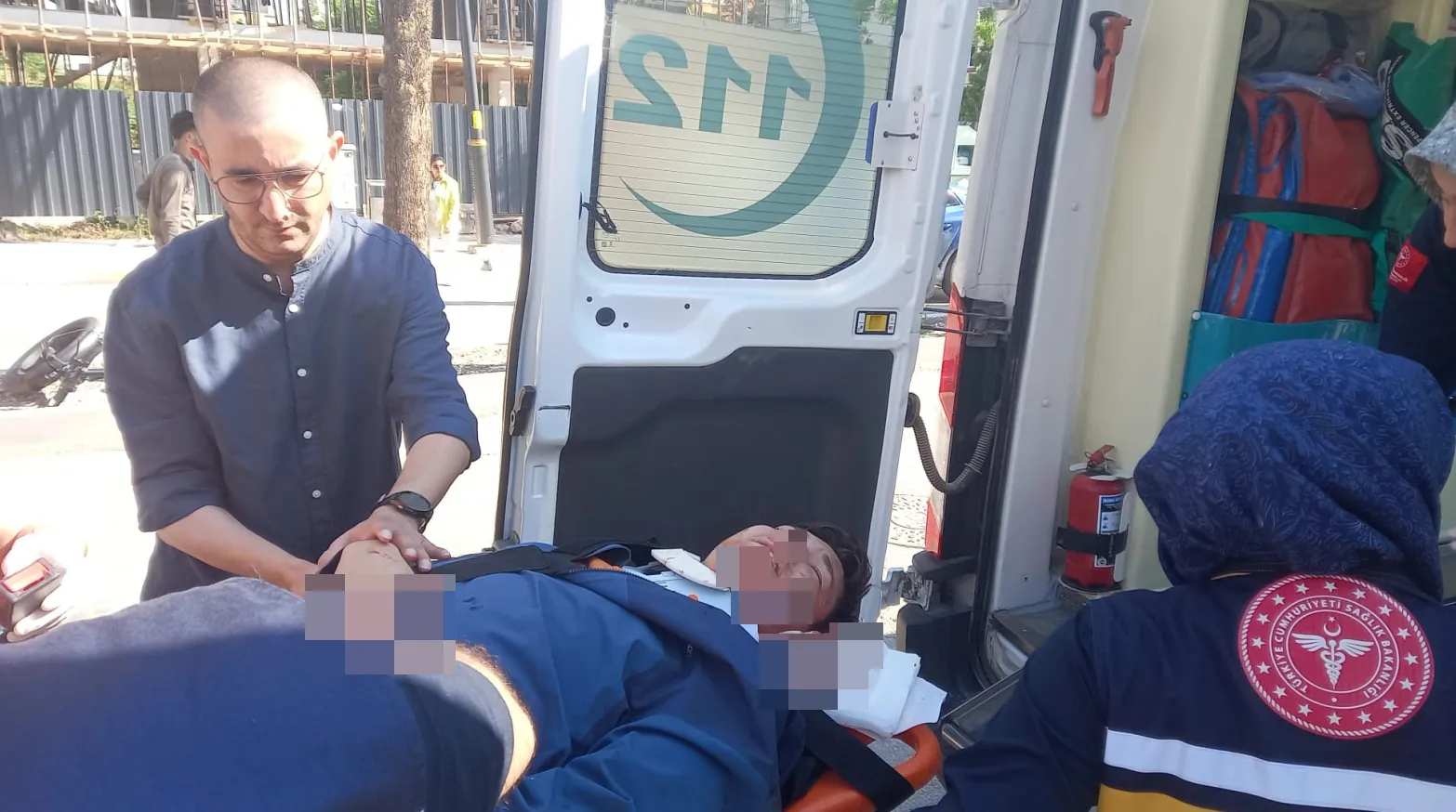 Aksaray’da mesai bitimi yardıma koştu