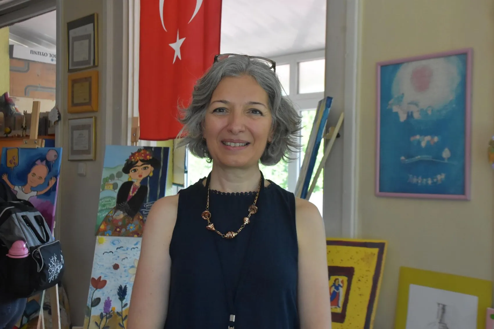 İzmir'de küçük hastalar tedavi sürecini sanatla aşıyor