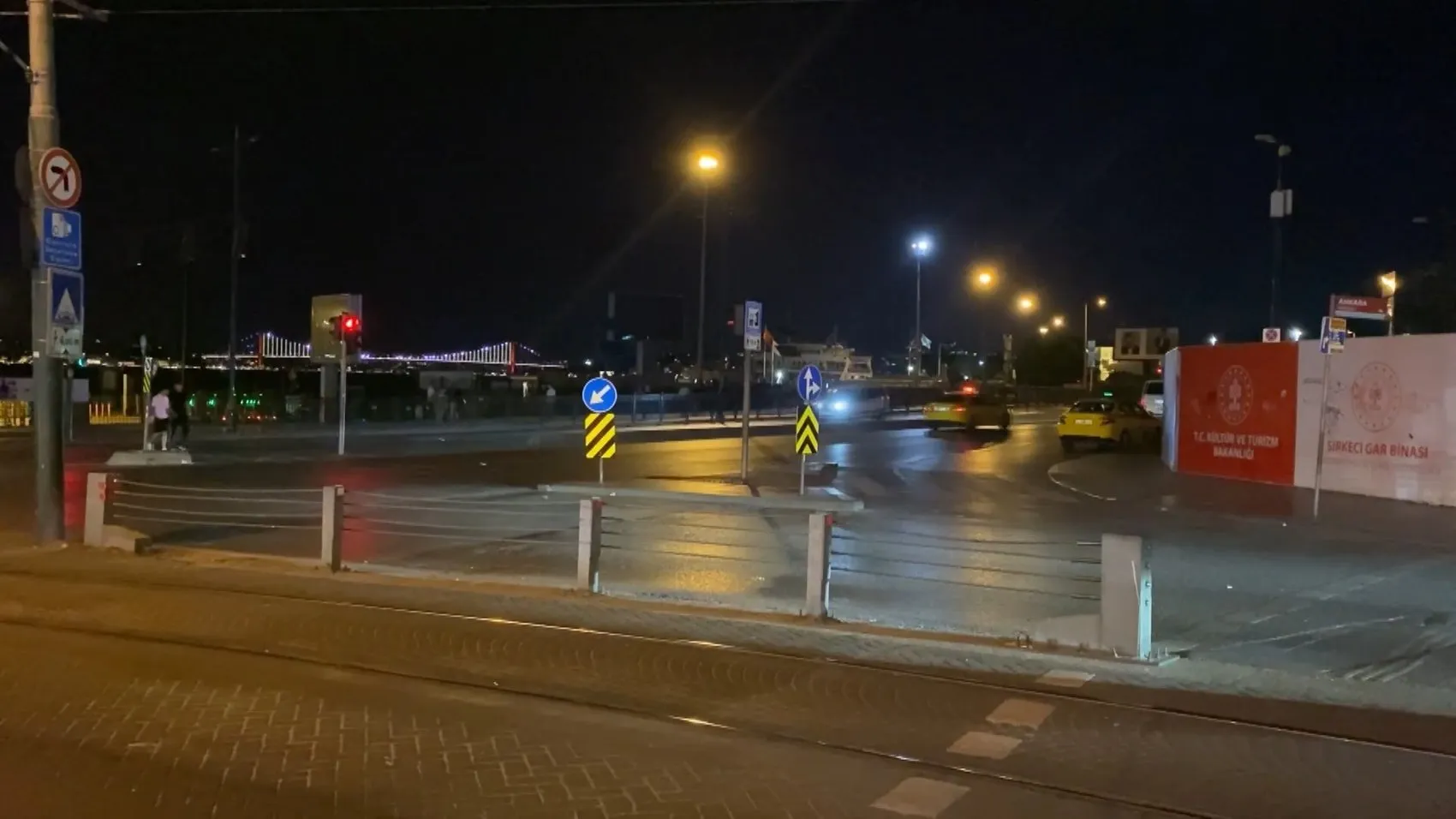 Fatih’te skuter kazası kamerada Bir kişi hayatını kaybetti