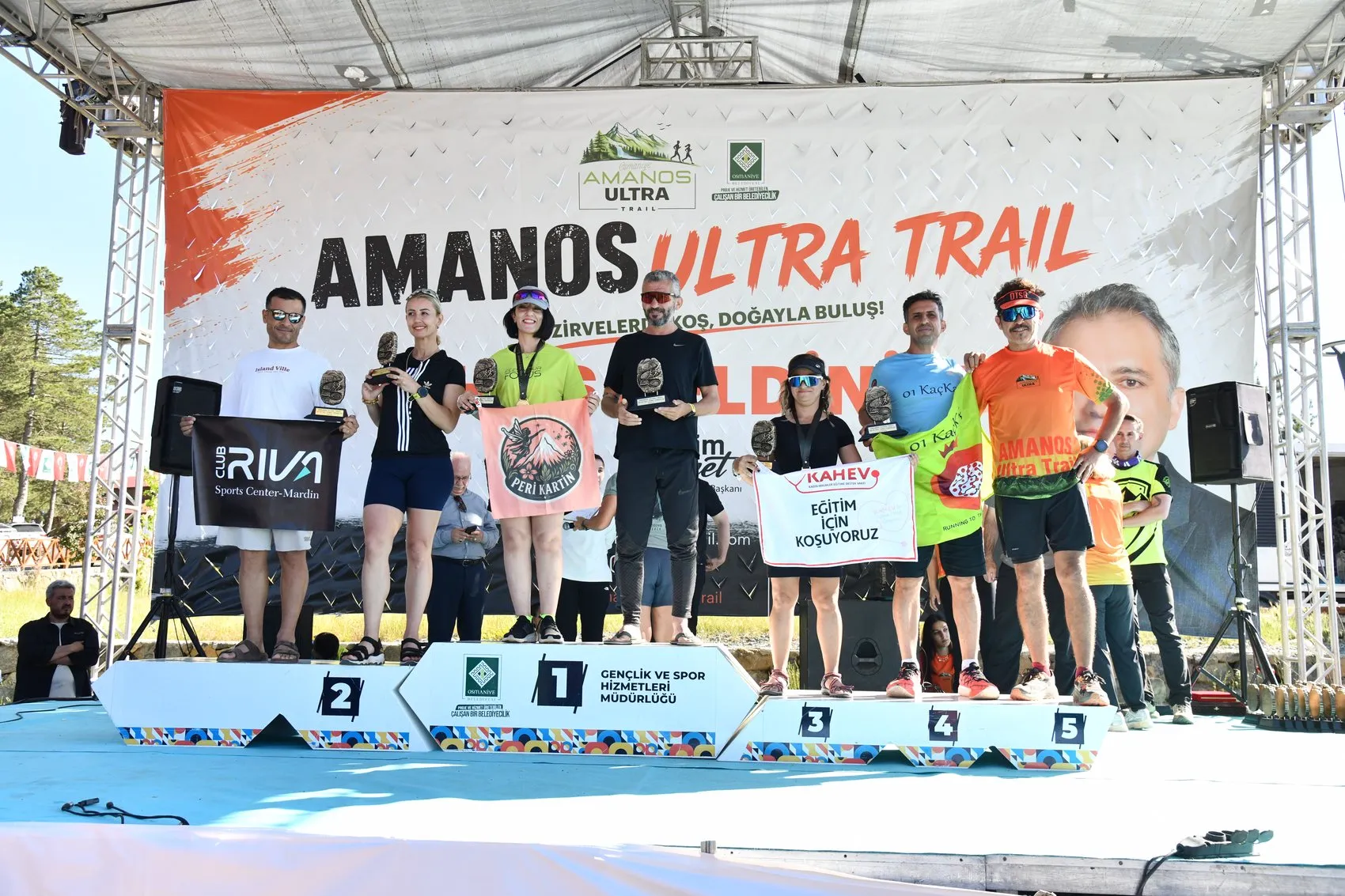 Amanos Dağları bin yüz sporcuyla doğa sporlarına ev sahipliği yaptı