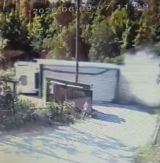 Kastamonu'da kıl payı kurtuluş kamerada