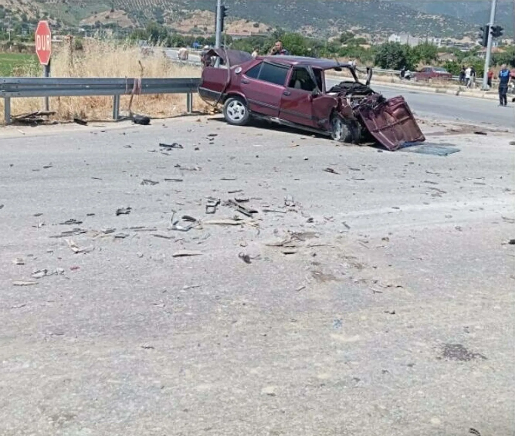 İzmir'de acı tesadüf Oğlunu kaybeden anne kaza geçirdi