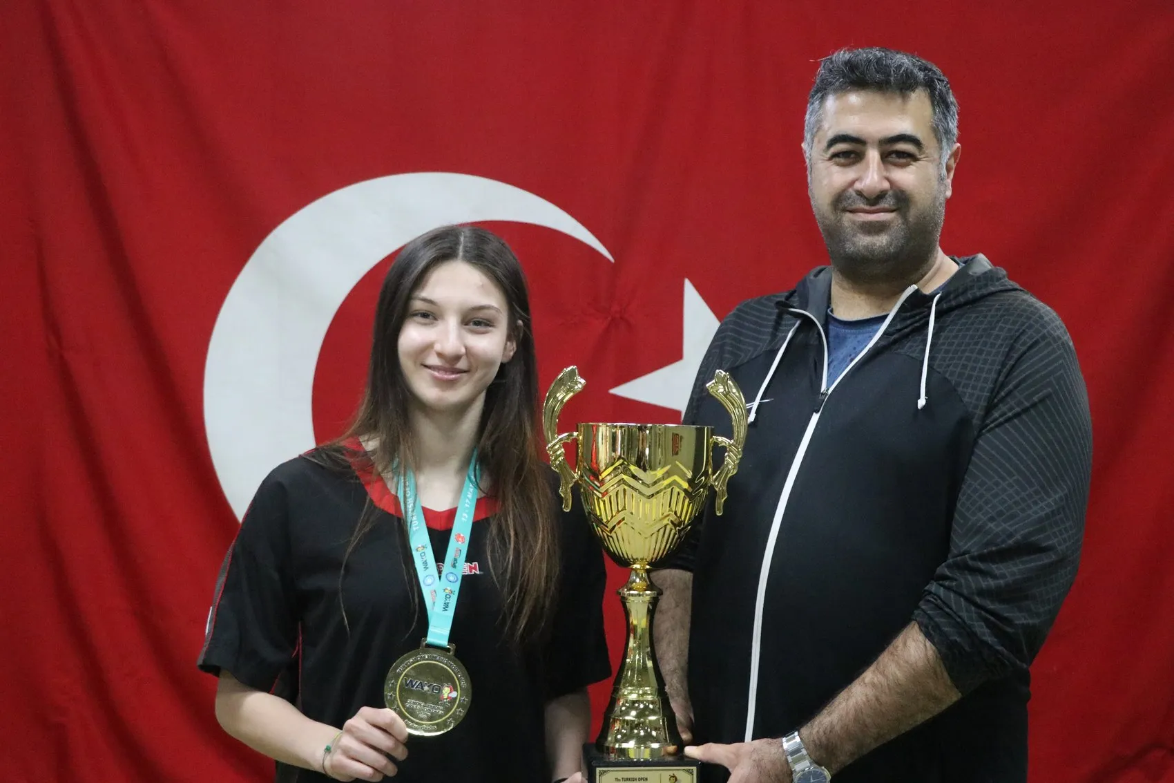 Babasının yönlendirdiği genç sporcu dünya zirvesine yerleşti