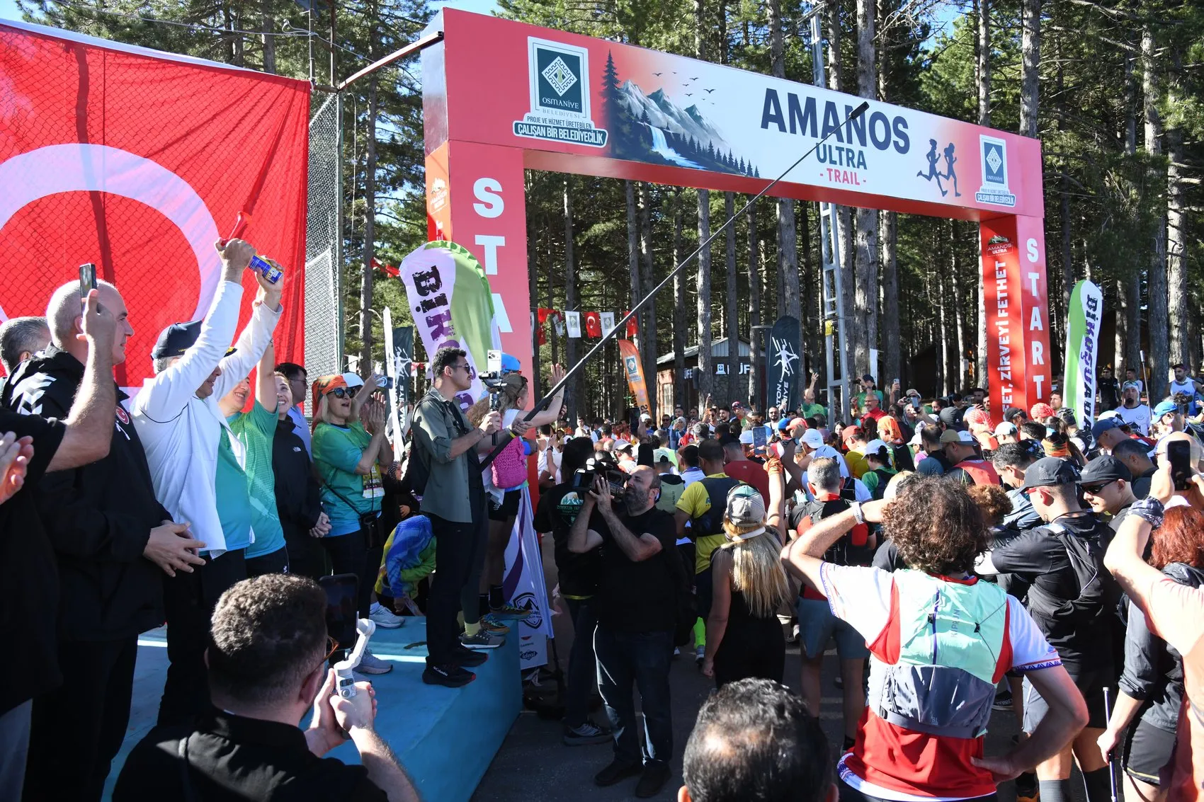 Amanos Dağları bin yüz sporcuyla doğa sporlarına ev sahipliği yaptı