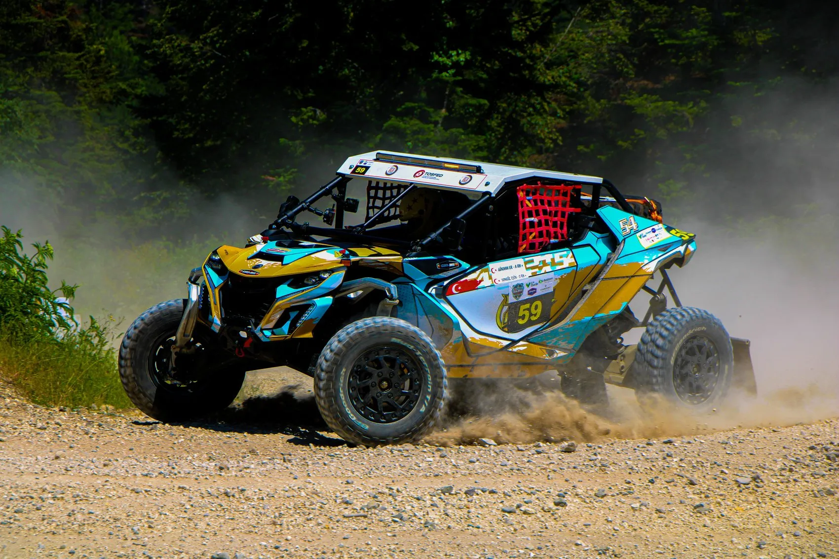 Bolu yaylalarında off-road heyecanı sona erdi