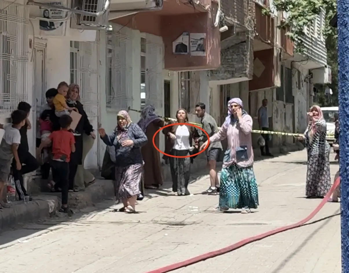 Diyarbakır'da yangın sonrası komşuluk kavgası çıktı
