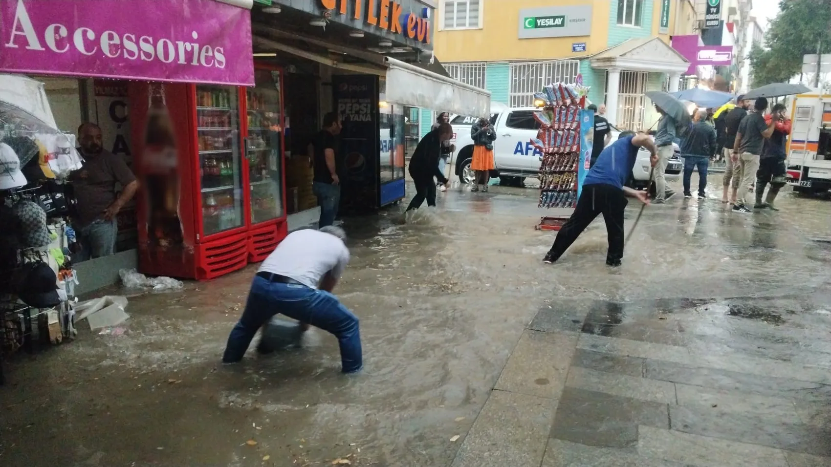Kırşehir sele teslim oldu