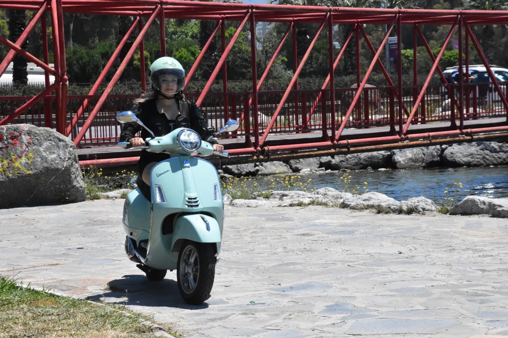 İzmirli mübaşir motosikletiyle Roma yoluna çıkıyor