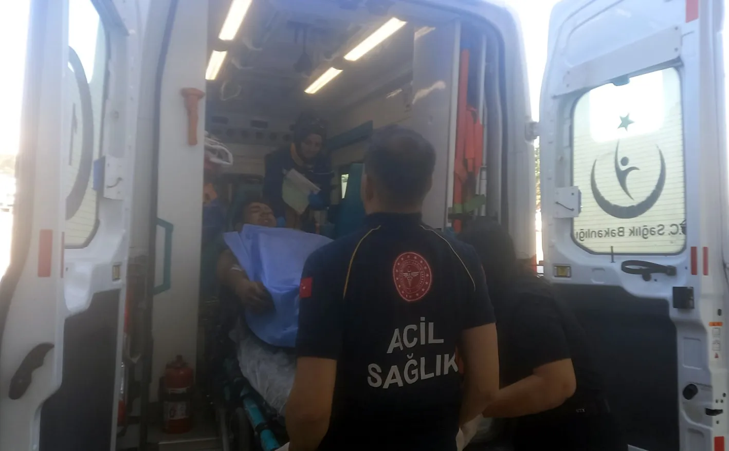 Aksaray'da TIR tamiri sırasında yakıt deposu patladı