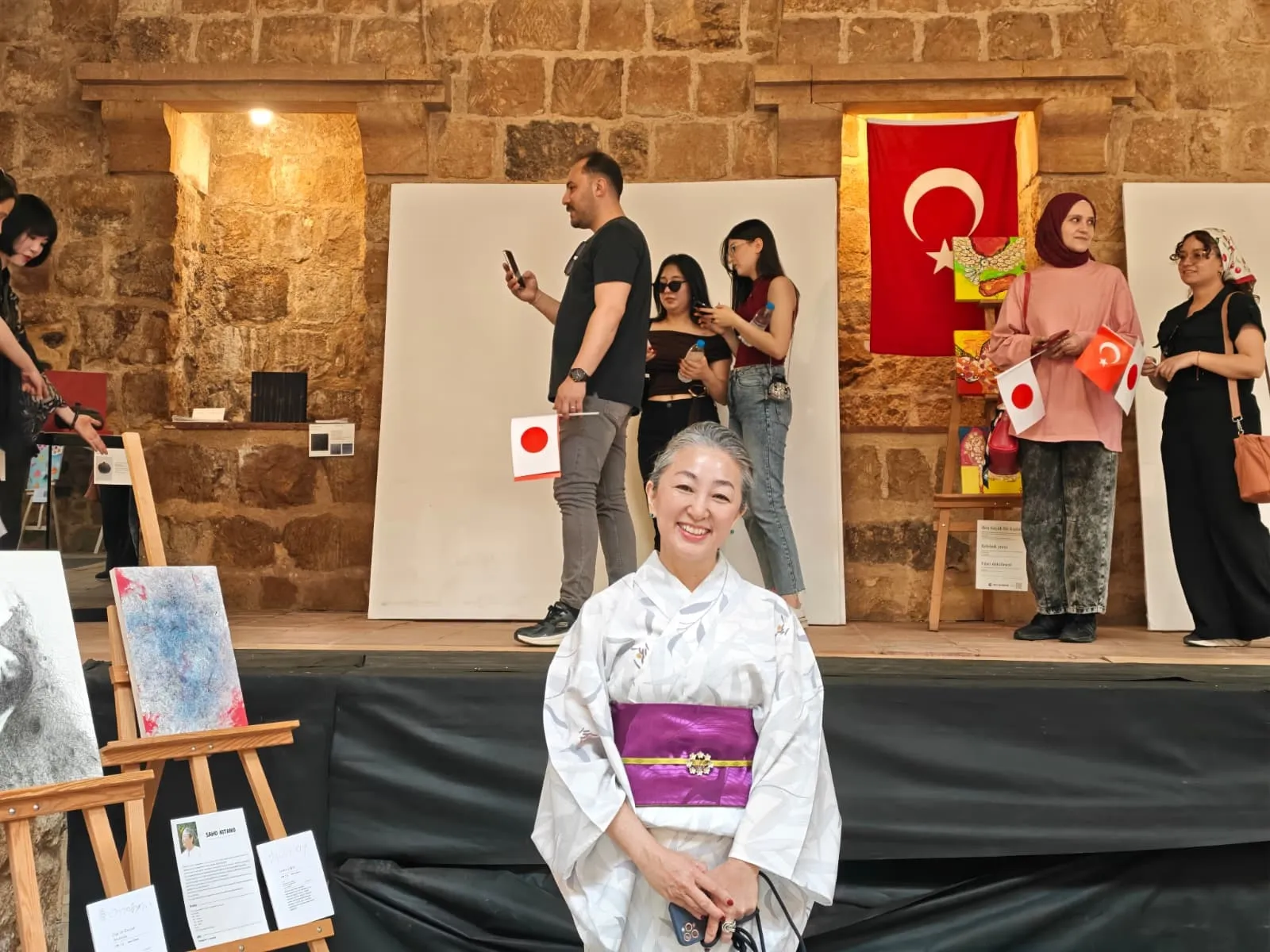Beypazarı’nda Japon esintisi Tarihi Suluhan sanatla buluştu