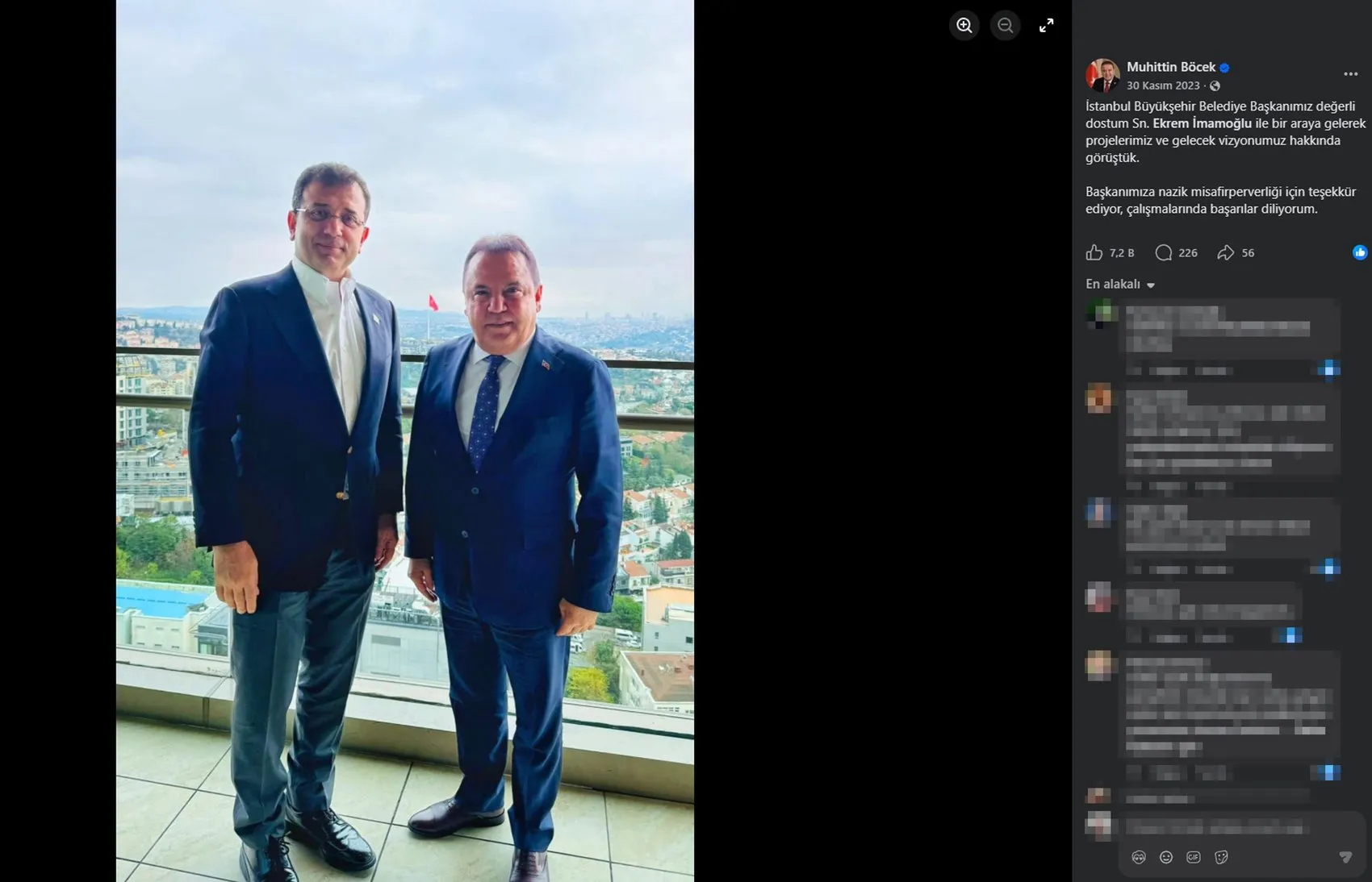 Muhittin Böcekten İmamoğlu hakkında rüşvet ve finansman iddiası