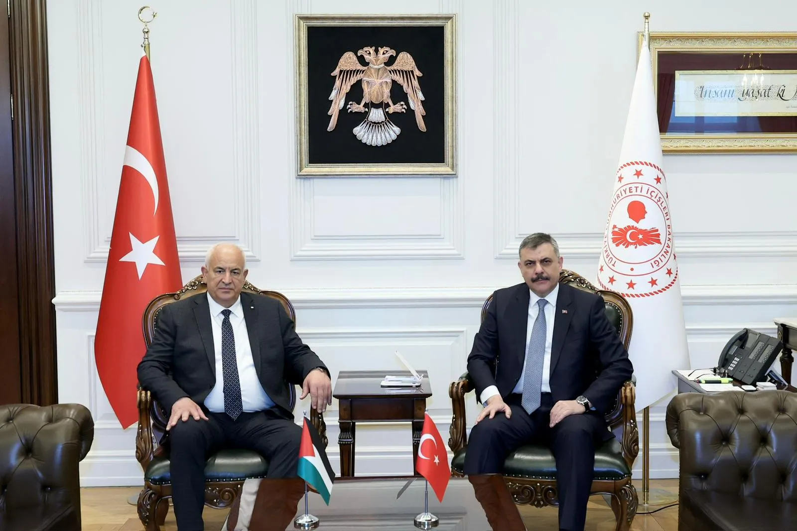 Ankara'da Filistin diplomasisi İçişleri bakanları bir araya geldi